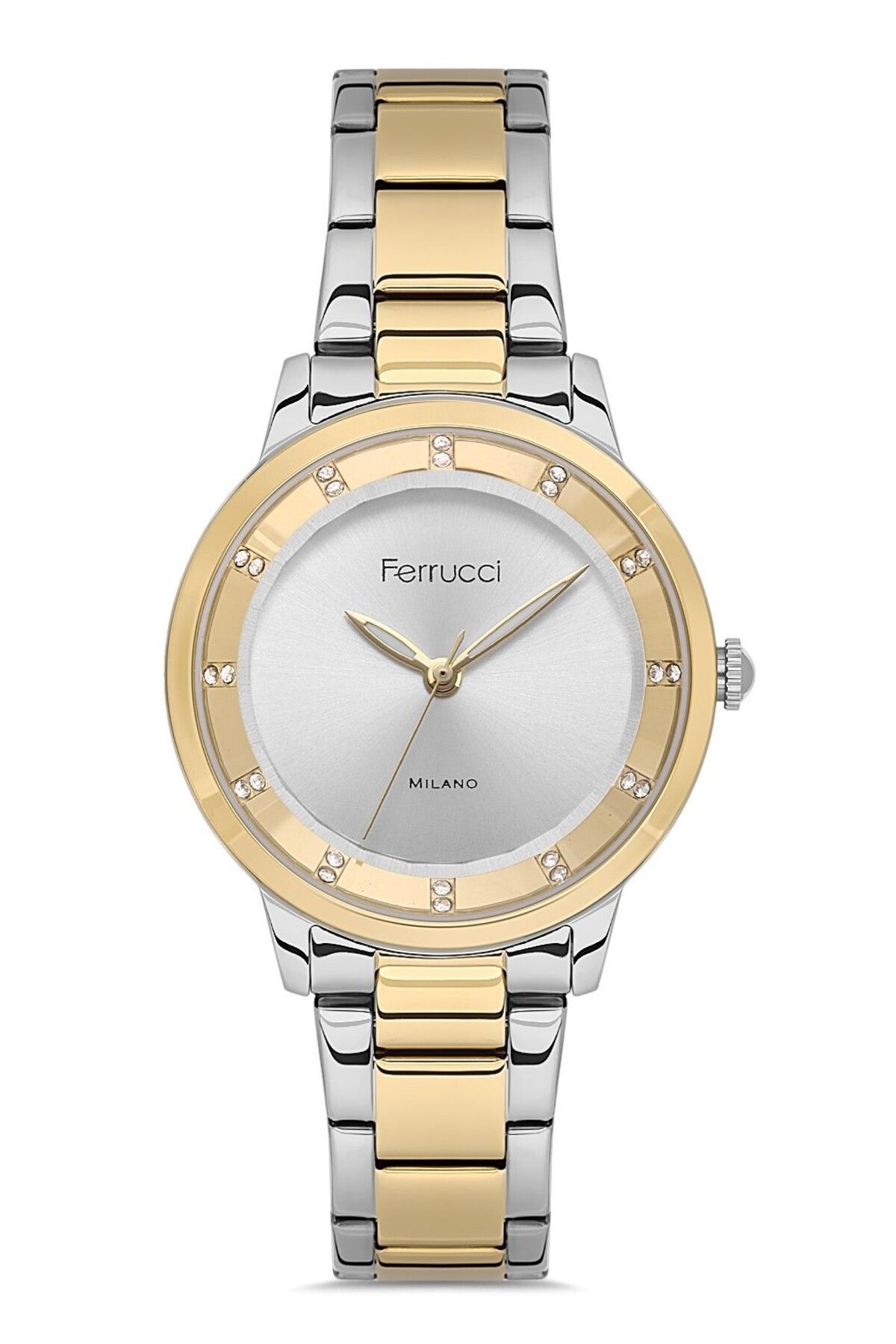 Ferrucci KADIN KOL SAATİ FC042503456M.05640003 GÜMÜŞ-GOLD