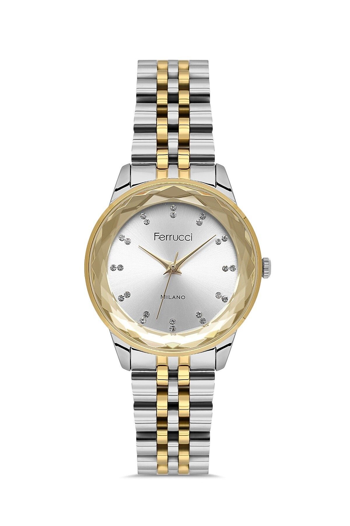 Ferrucci KADIN KOL SAATİ FC022503539M.06640013 GÜMÜŞ-GOLD