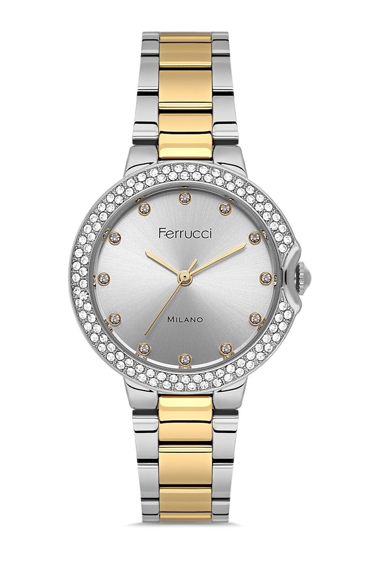 Ferrucci KADIN KOL SAATİ FC092403420M.02640003 GÜMÜŞ-GOLD