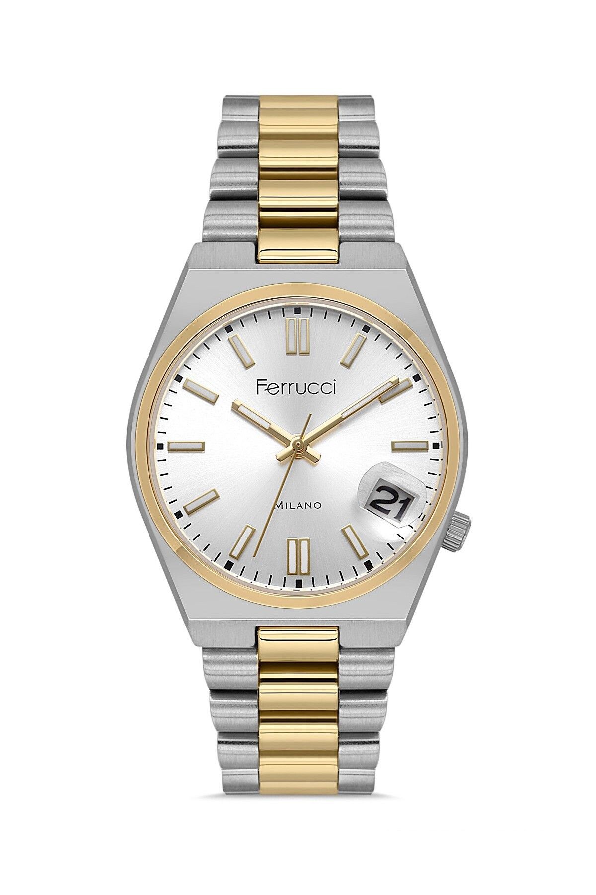 Ferrucci KADIN KOL SAATİ FC042503450M.06640043 GÜMÜŞ-GOLD