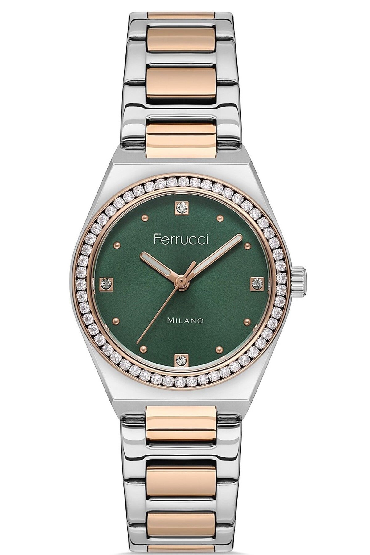 Ferrucci KADIN KOL SAATİ FC042503269M.05640013 GÜMÜŞ-ROSE