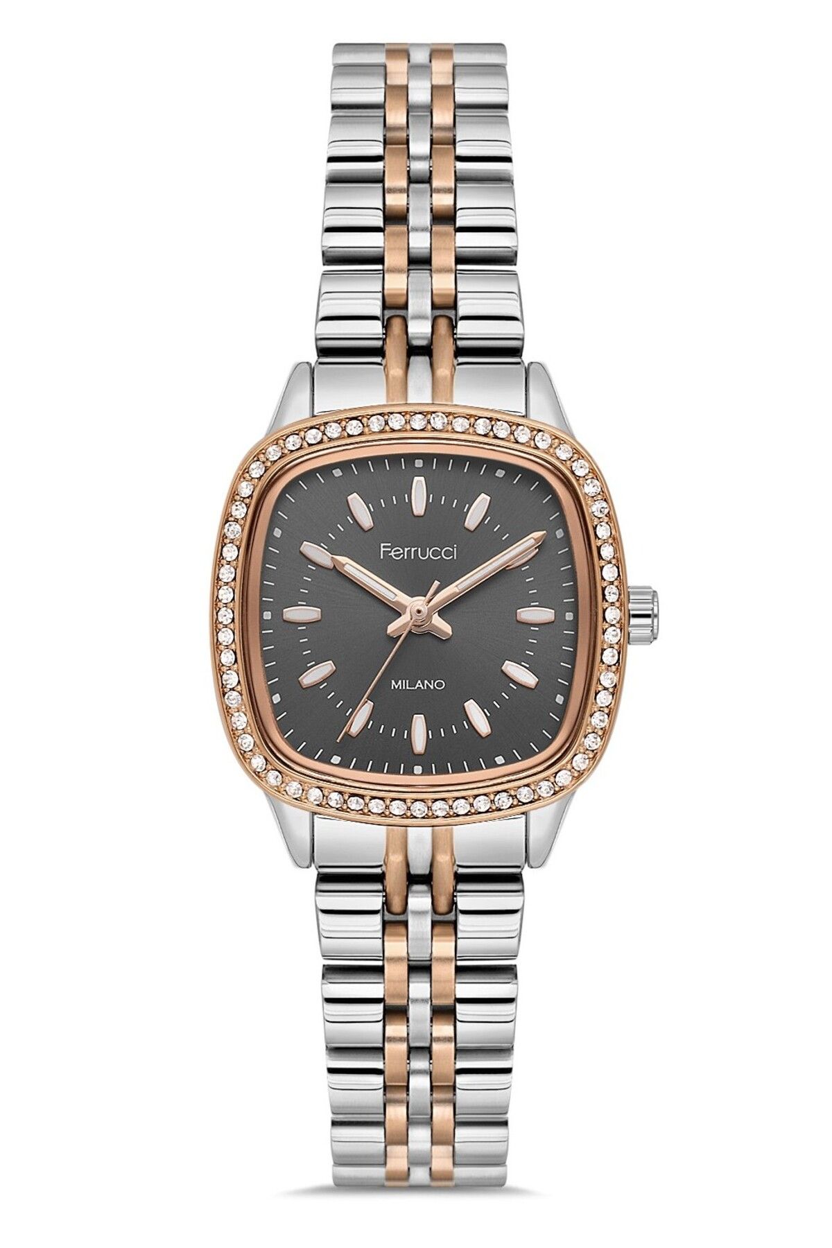 Ferrucci KADIN KOL SAATİ FC102401115M.05640003 GÜMÜŞ-ROSE