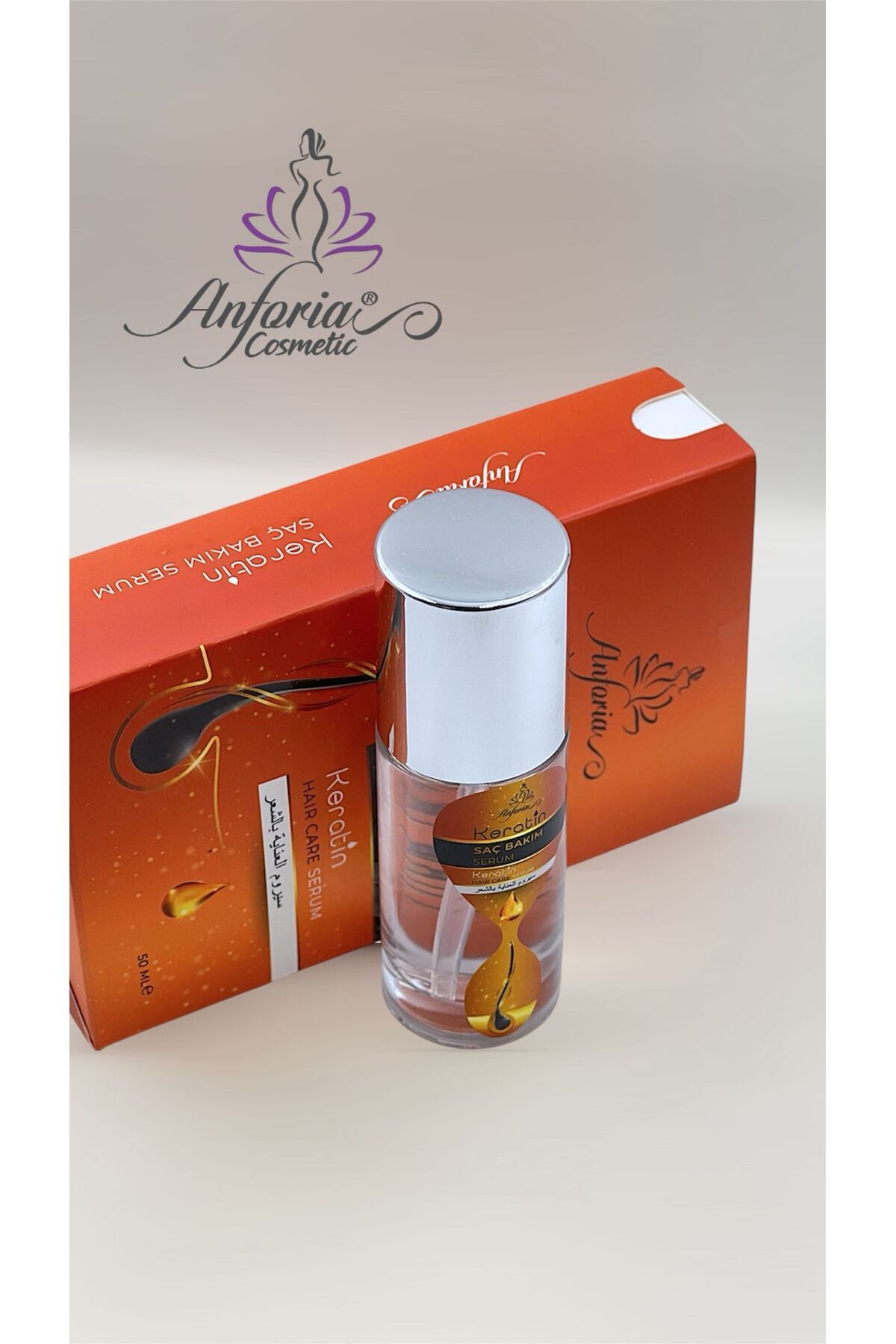 ANFORİA COSMETİC Anfori̇a Cosmeti̇c Kerati̇n Saç Bakim Serumu