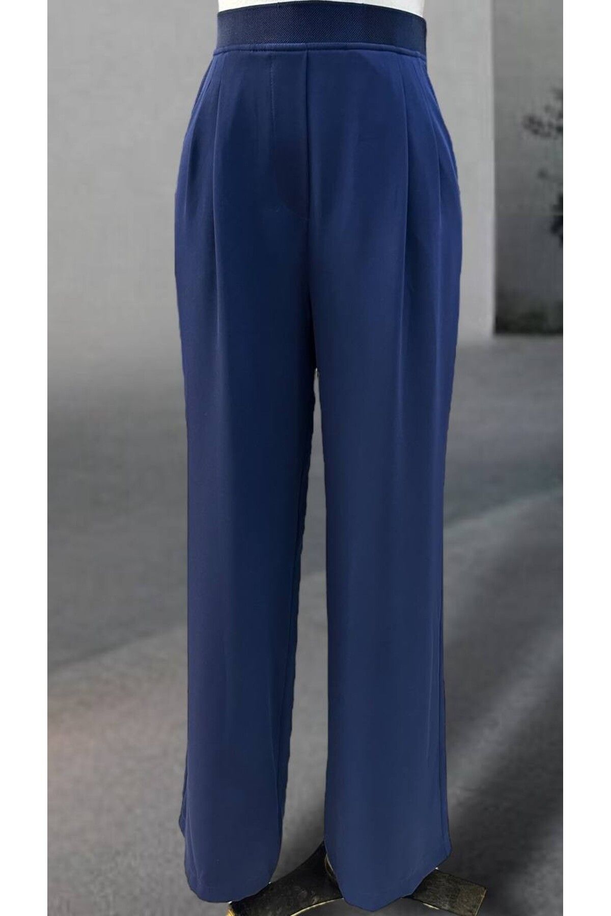 Sentez İyon Pileli Pantolon Z-5592