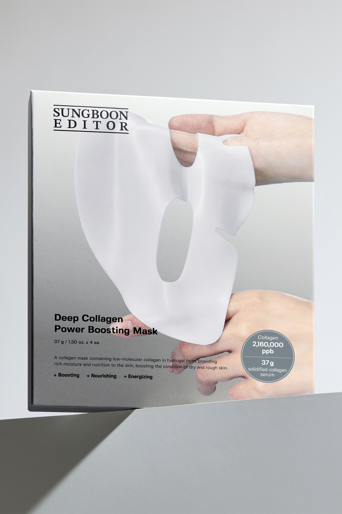 SUNGBOON EDITOR-Deep Collagen Power Boosting Mask (37g X 4 Pcs) 4