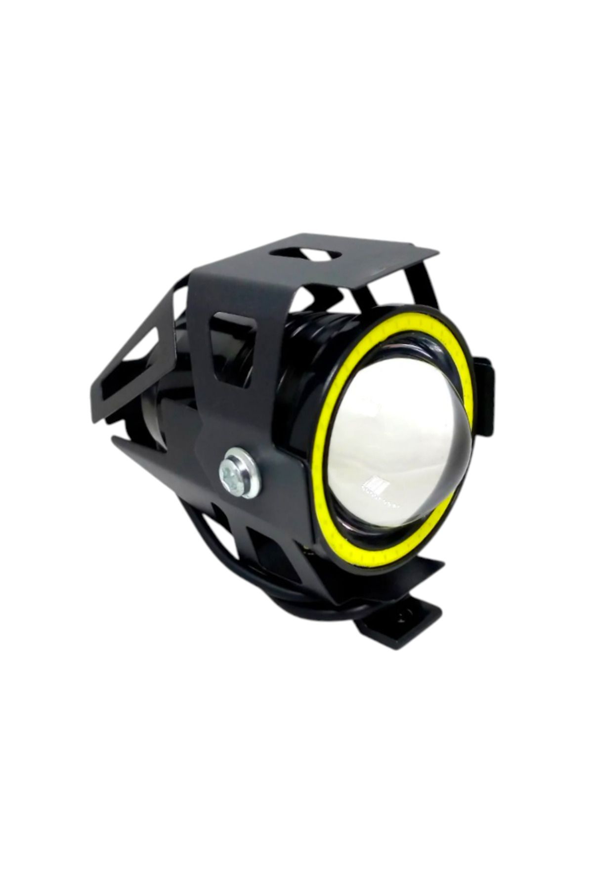 Moto Eczane Sis Farı U7 Mercekli Led Uzun-Kısa-Çakar 3 Mod