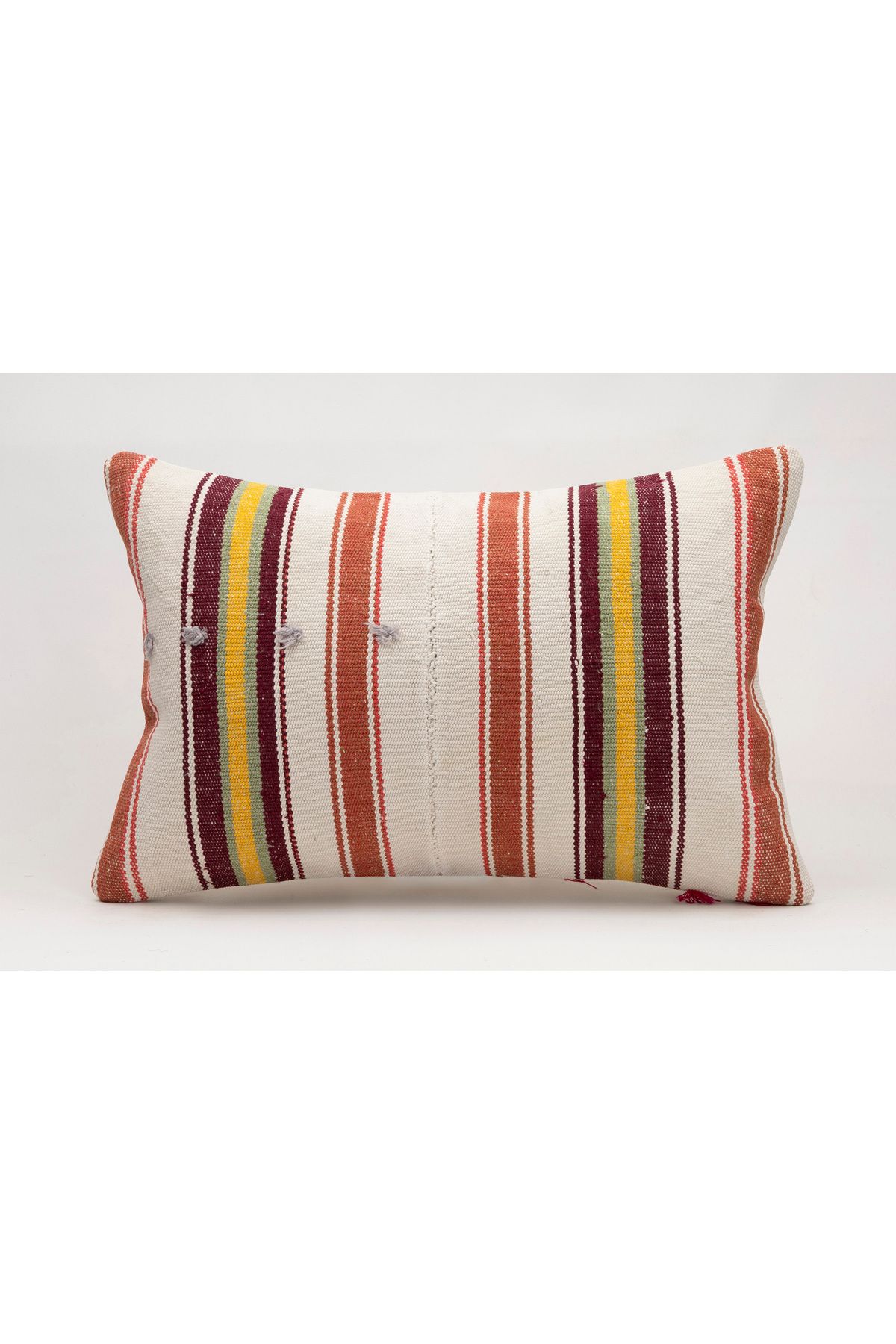 Kilim Whole Sale El Yapımı Kilim'den Yapılmış Vintage Yastık Kırlent Kılıfı, 40x60 cm