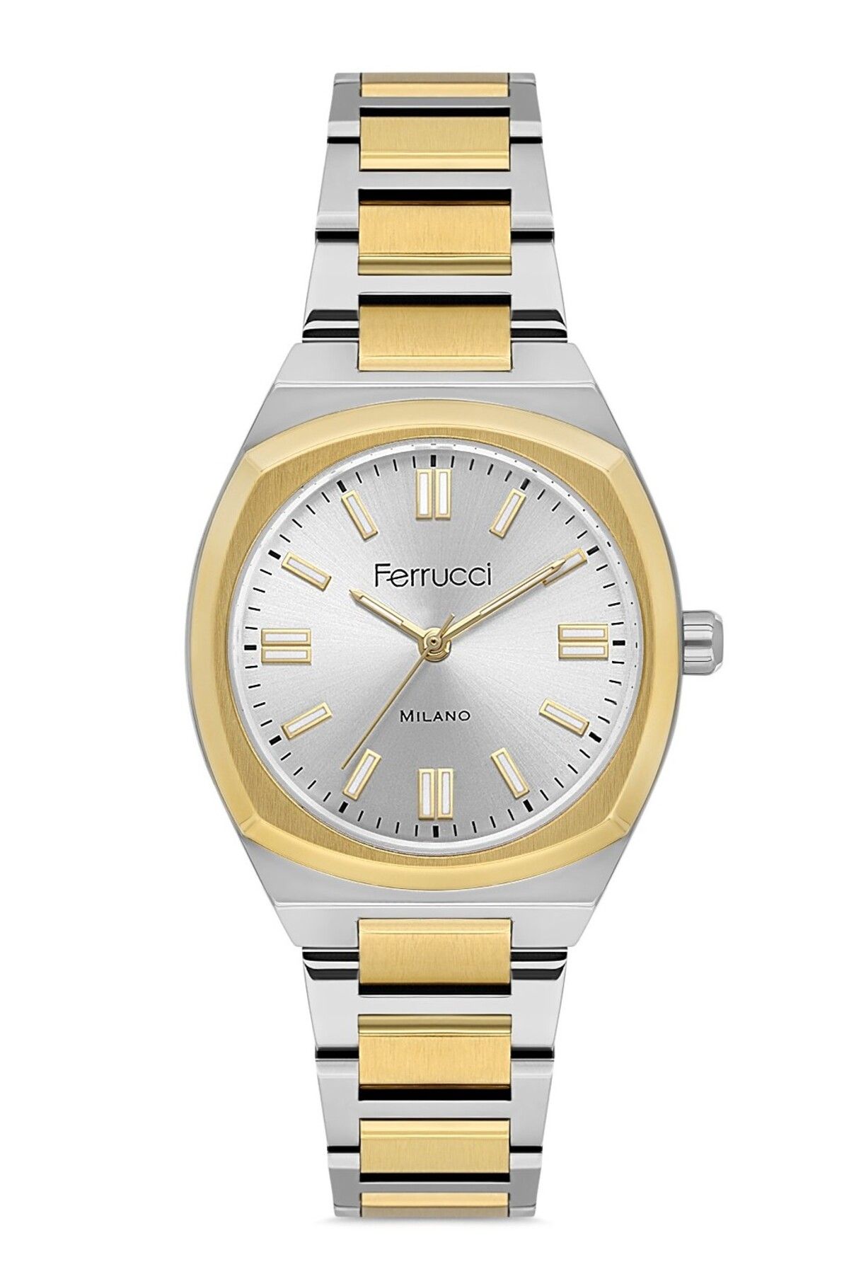 Ferrucci KADIN KOL SAATİ FC092403398M.06640003 GÜMÜŞ-GOLD
