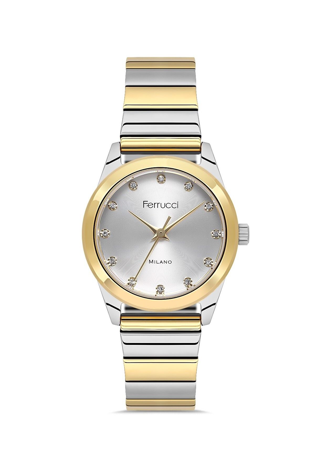 Ferrucci KADIN KOL SAATİ FC022503538M.05640013 GÜMÜŞ-GOLD