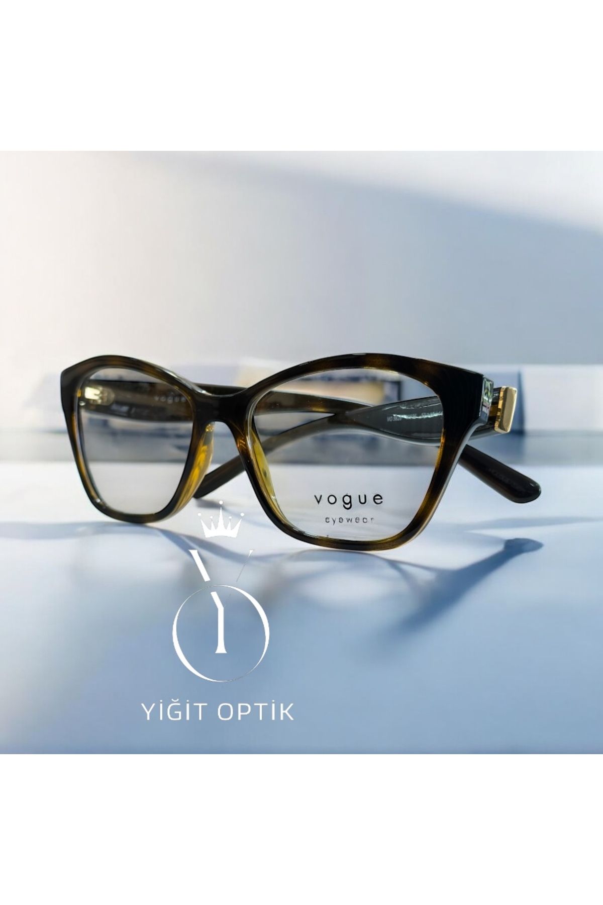 Vogue Vo5628 w656 53-16-140 mavi ışık korumalı gözlük