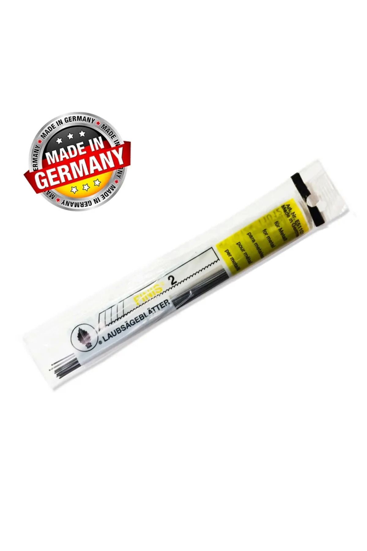 thebestnzm Finis Düz Hassas Metal Kıl Testere Ağzı No:4 - 144 Adet
