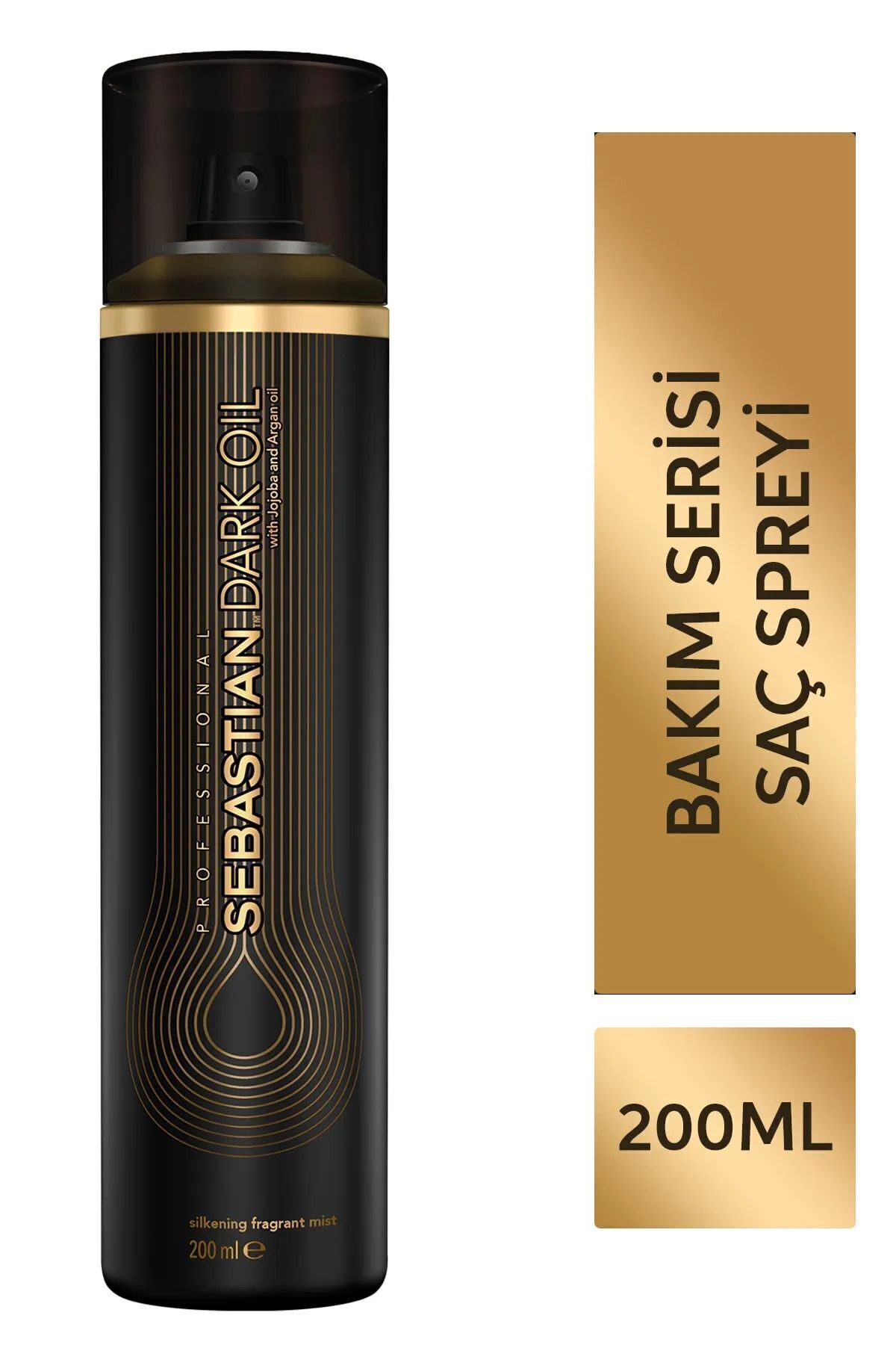 SEBASTIAN Professional Dark Oil Silkening Fragrant Mist-Dolgunluk Kazandıran Saç Spreyi 200 Ml