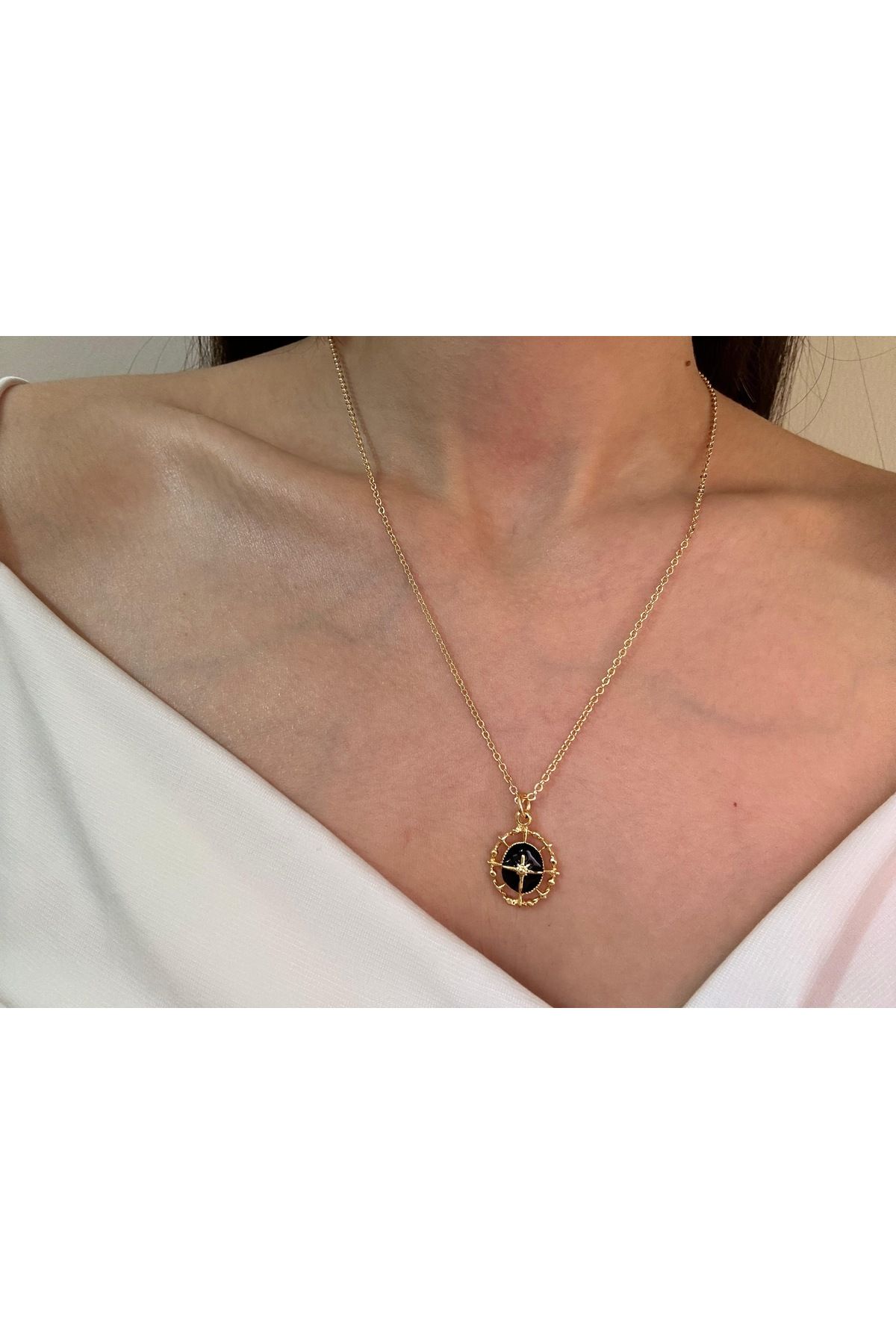 shop kutup yıldızı figürlü kolye