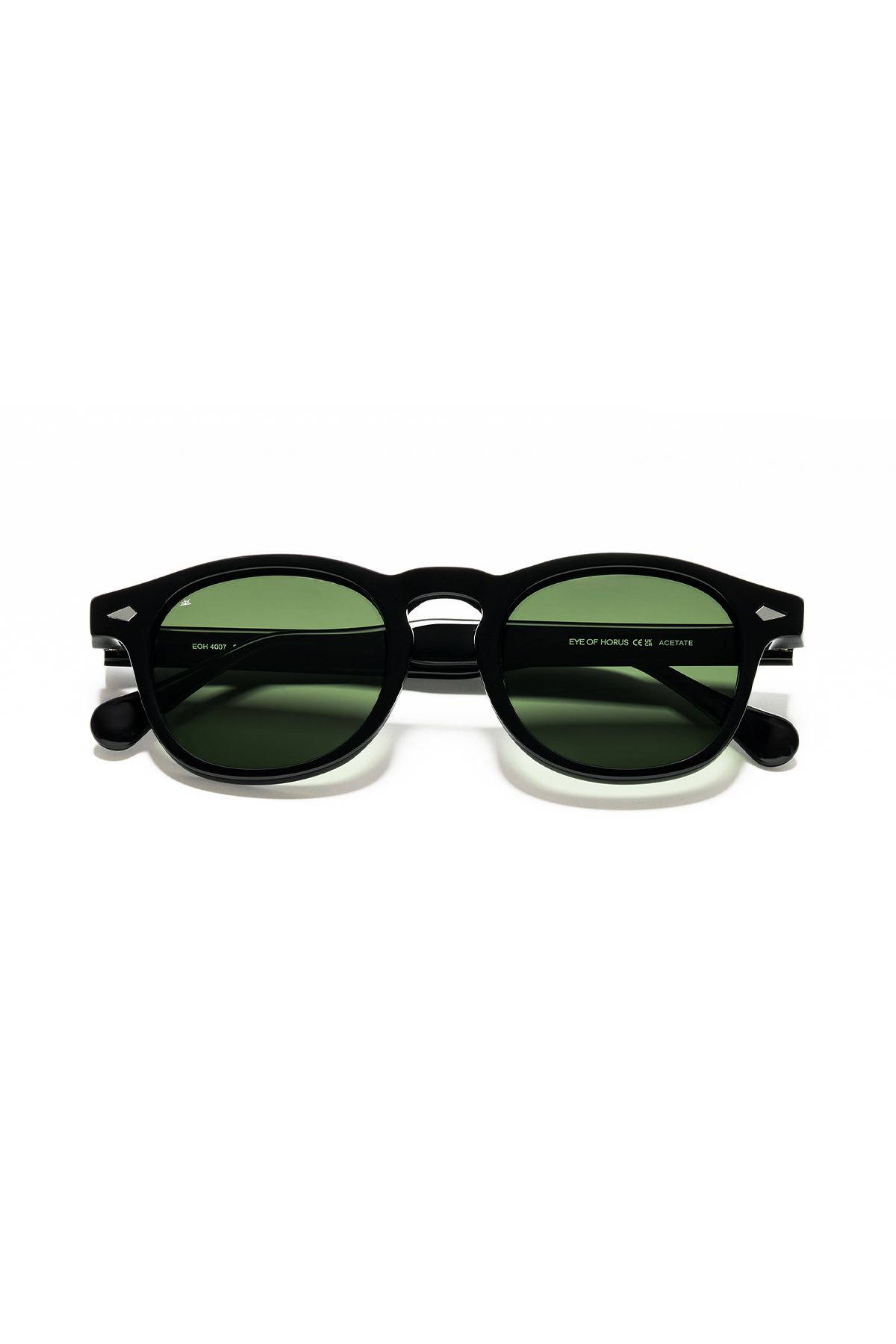 EYE OF HORUS EOH4007 C1 Siyah Asetat Unisex Güneş Gözlüğü