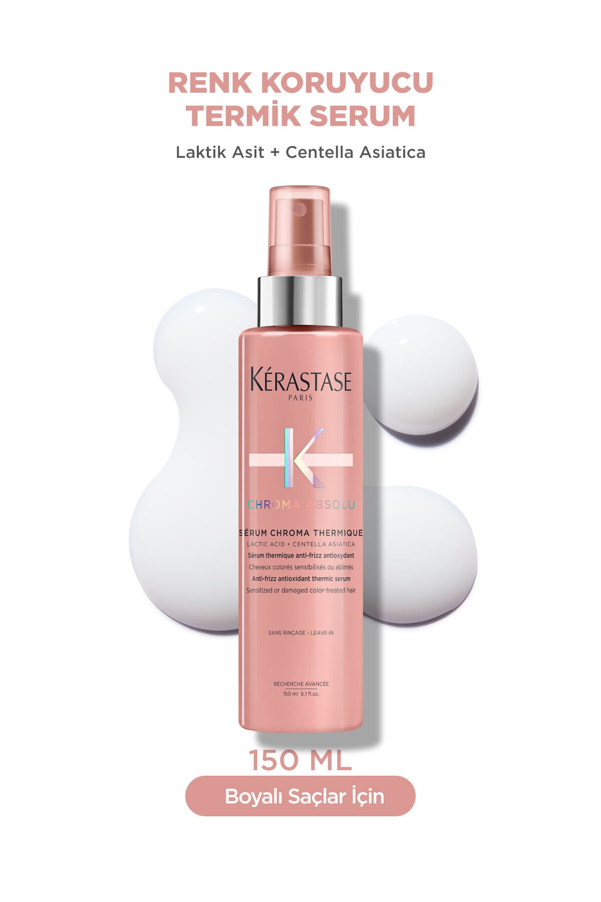 Kerastase Chroma Absolu Elektiriklenme Karşıtı Yoğun Uv Korumalı Termik Serum 150 ml