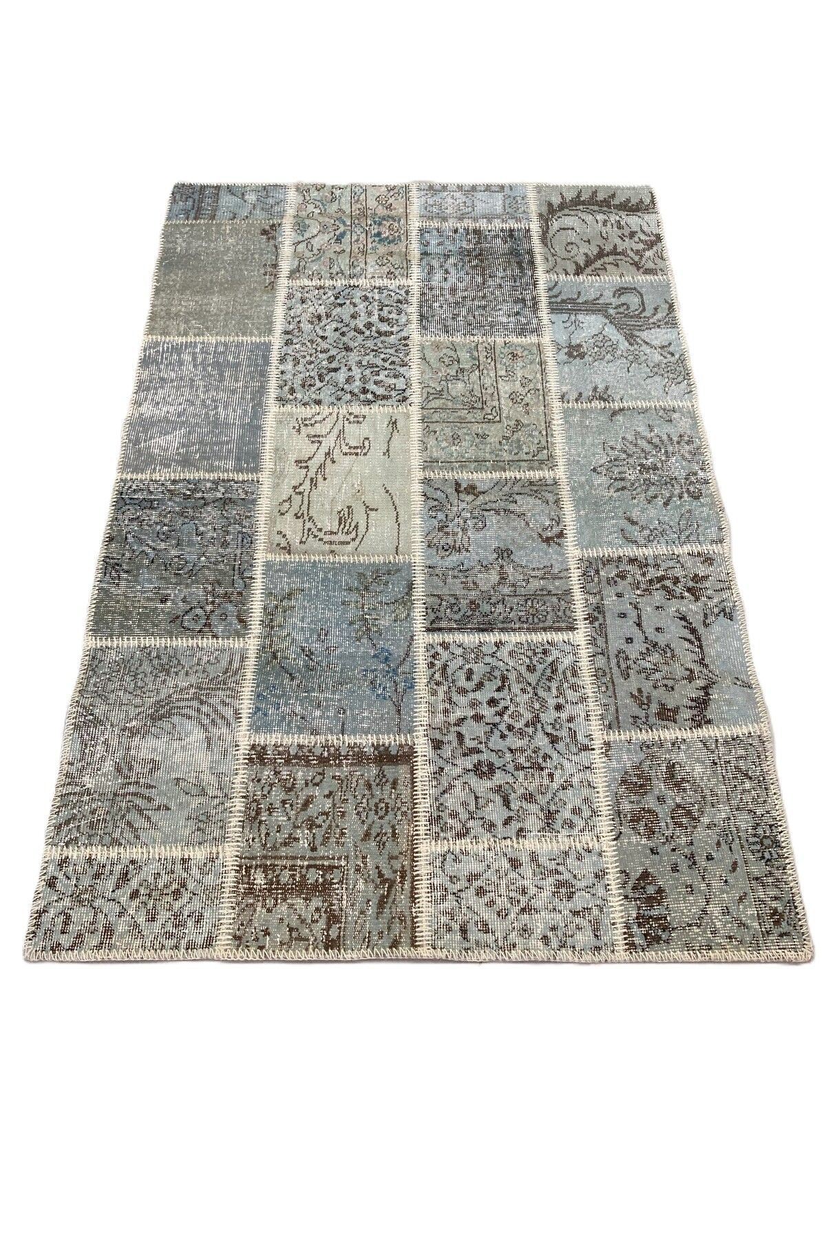 1001Rugs Patchwork El Halı 120 x 180