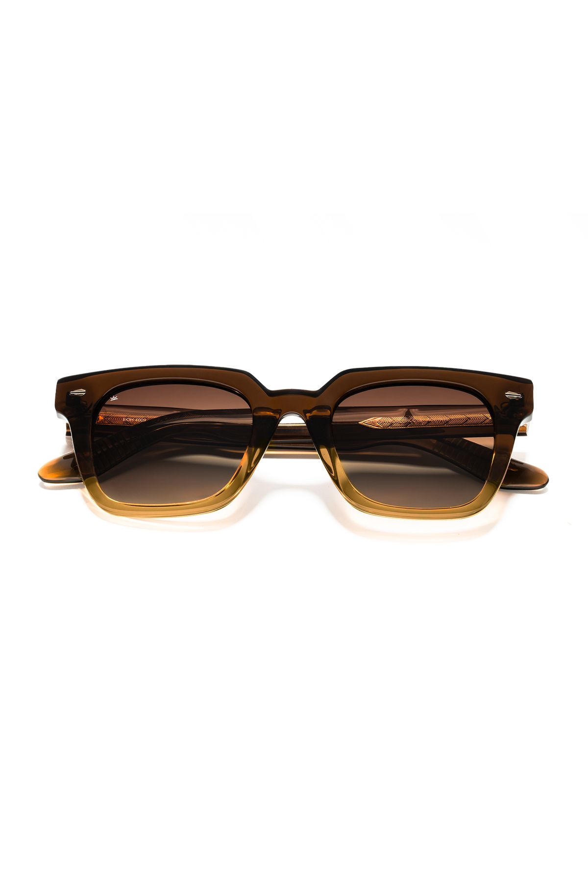 EYE OF HORUS EOH4009 C3 Kahverengi Asetat Unisex Güneş Gözlüğü