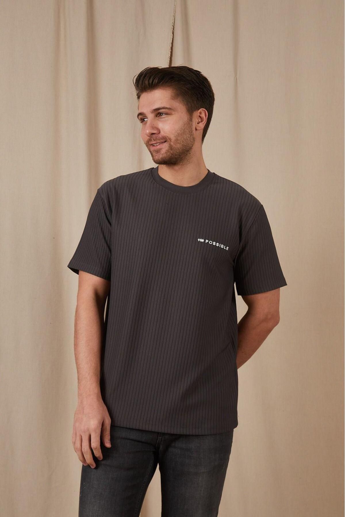 nevaspor JAKAR Kumaş İm Possible Baskılı Tshirt