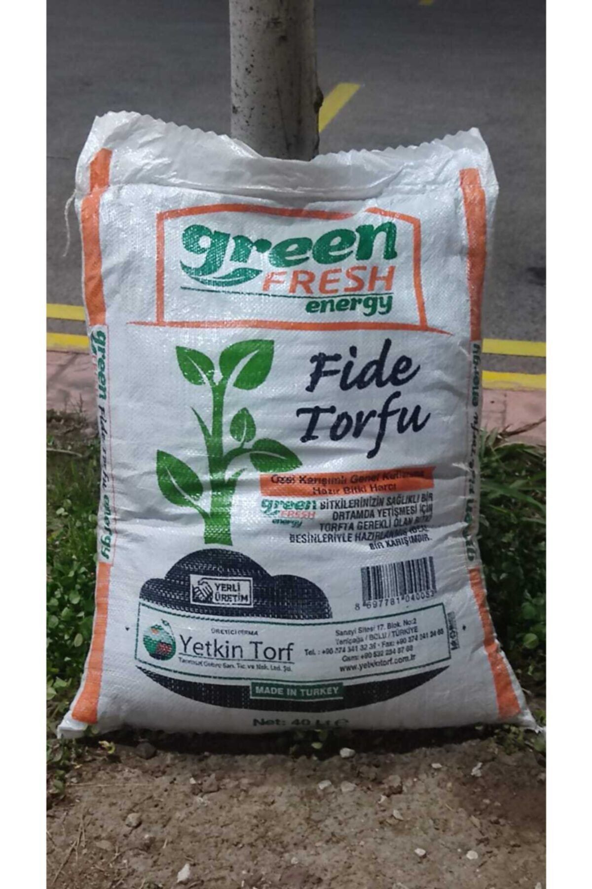 Yetkin Torf Green Fresh Mükemmel Bitki Toprağı Saksı Toprağı Saksı Torfu 40 Lt