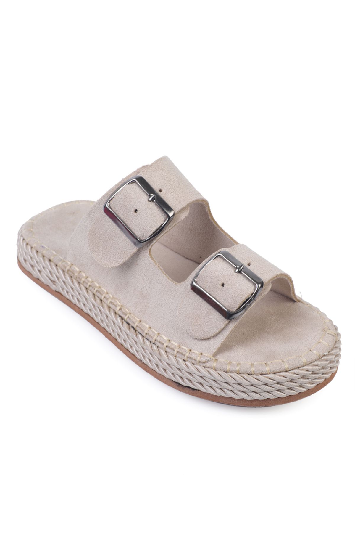 Capone Outfitters Lorry Çift Bantlı Kadın Sandalet