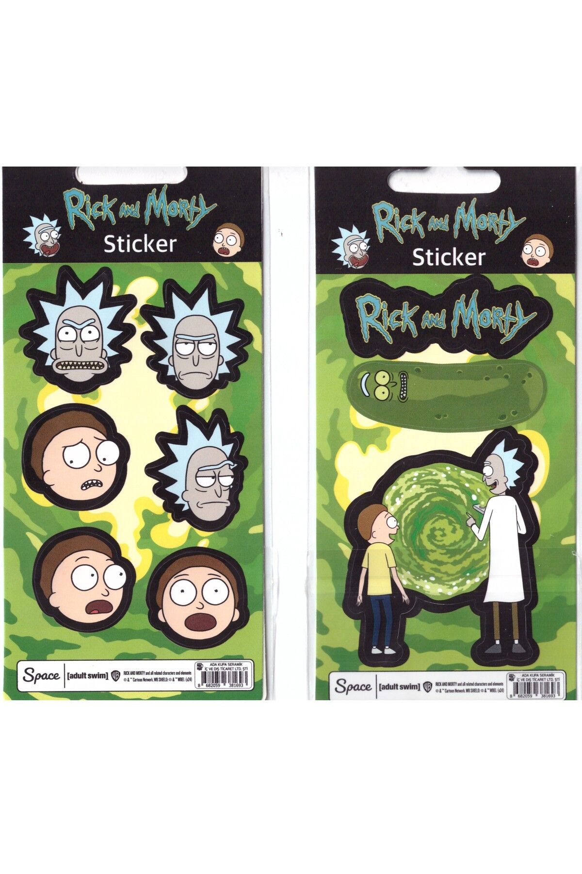 officemate RICK&MORTY RICK&MORTY STICKER STC-381693