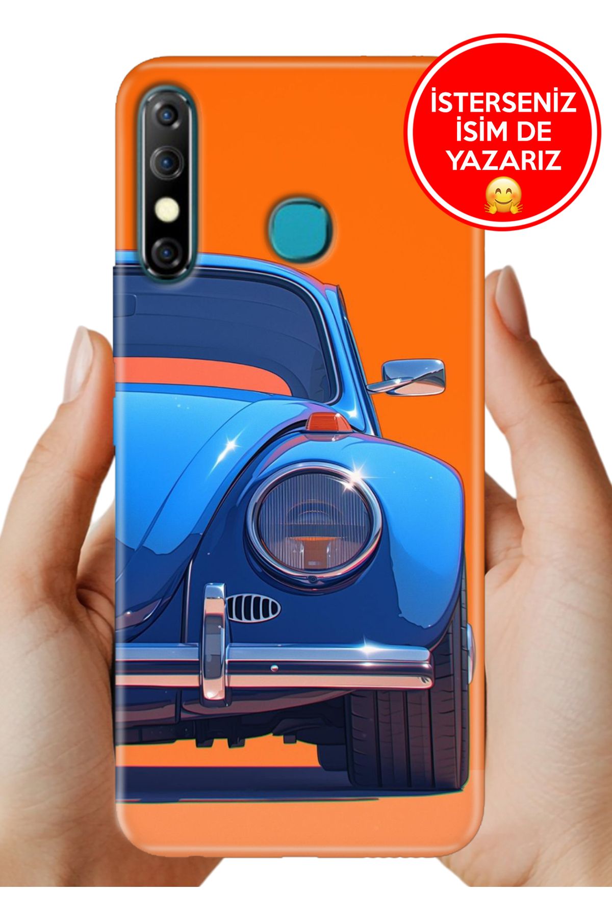 Cekuonline İnfinix Hot 8 Kılıf Telefon Kılıfı Tasarım Kapak Vosvos