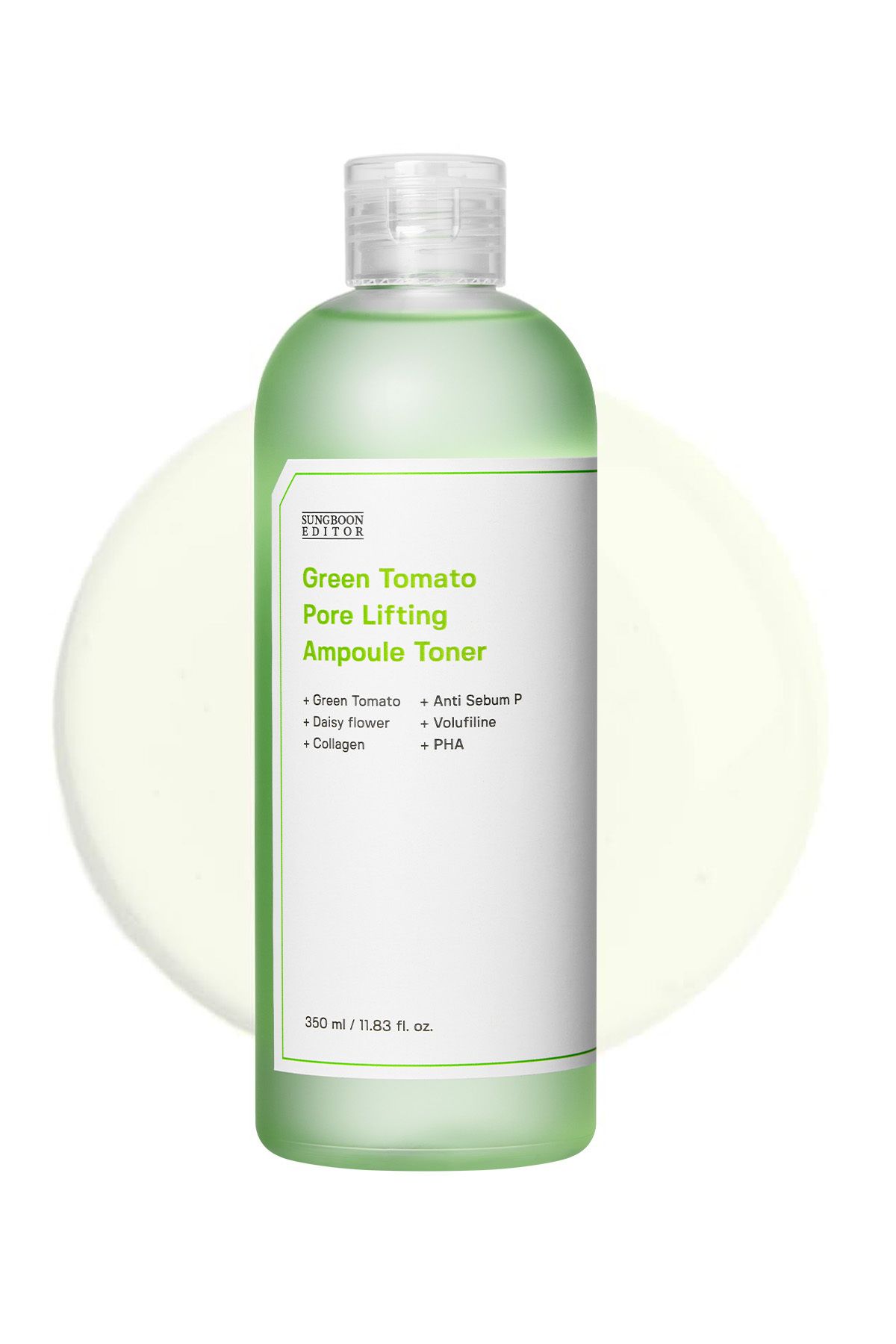 SUNGBOON EDITOR Green Tomato Pore Lifting Ampoule Toner / Gözenek Sıkılaştırıcı Ampul Tonik 350ml