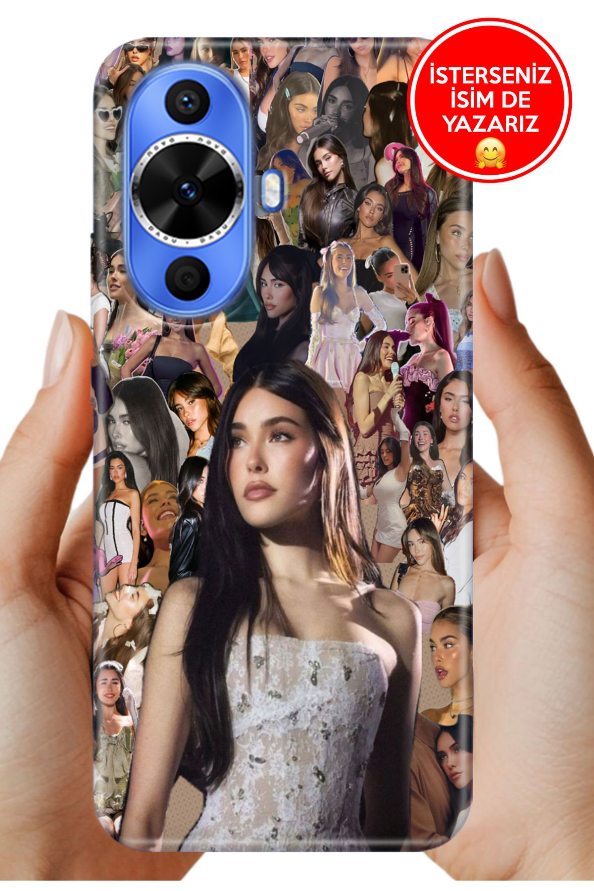 Cekuonline Huawei Nova 12S Kılıf Tam Rubber Esnek Silikon Full Koruma So Madison