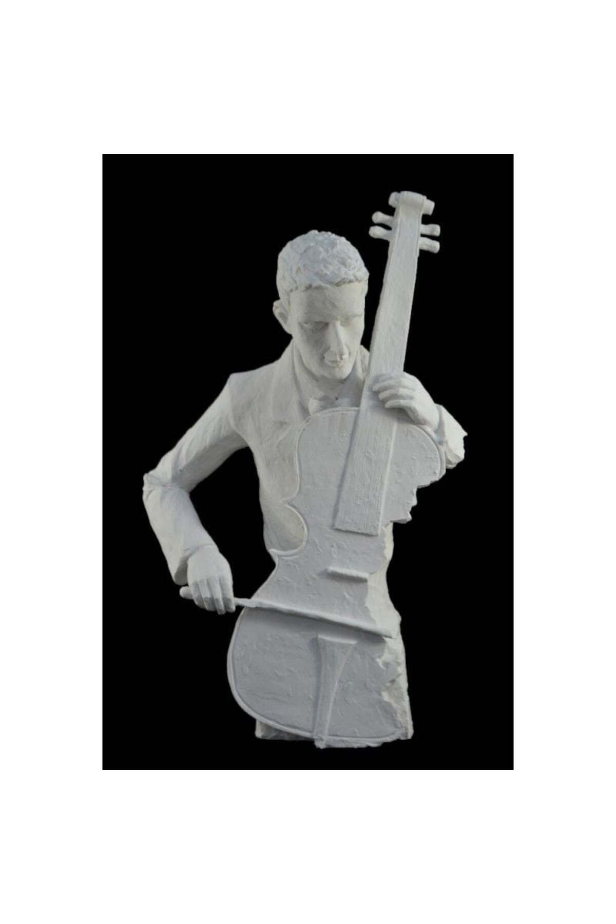 Hobi&Polyester Atölyesi HYK04 - VİYOLONSEL ÇALAN ADAM 46X33 CM