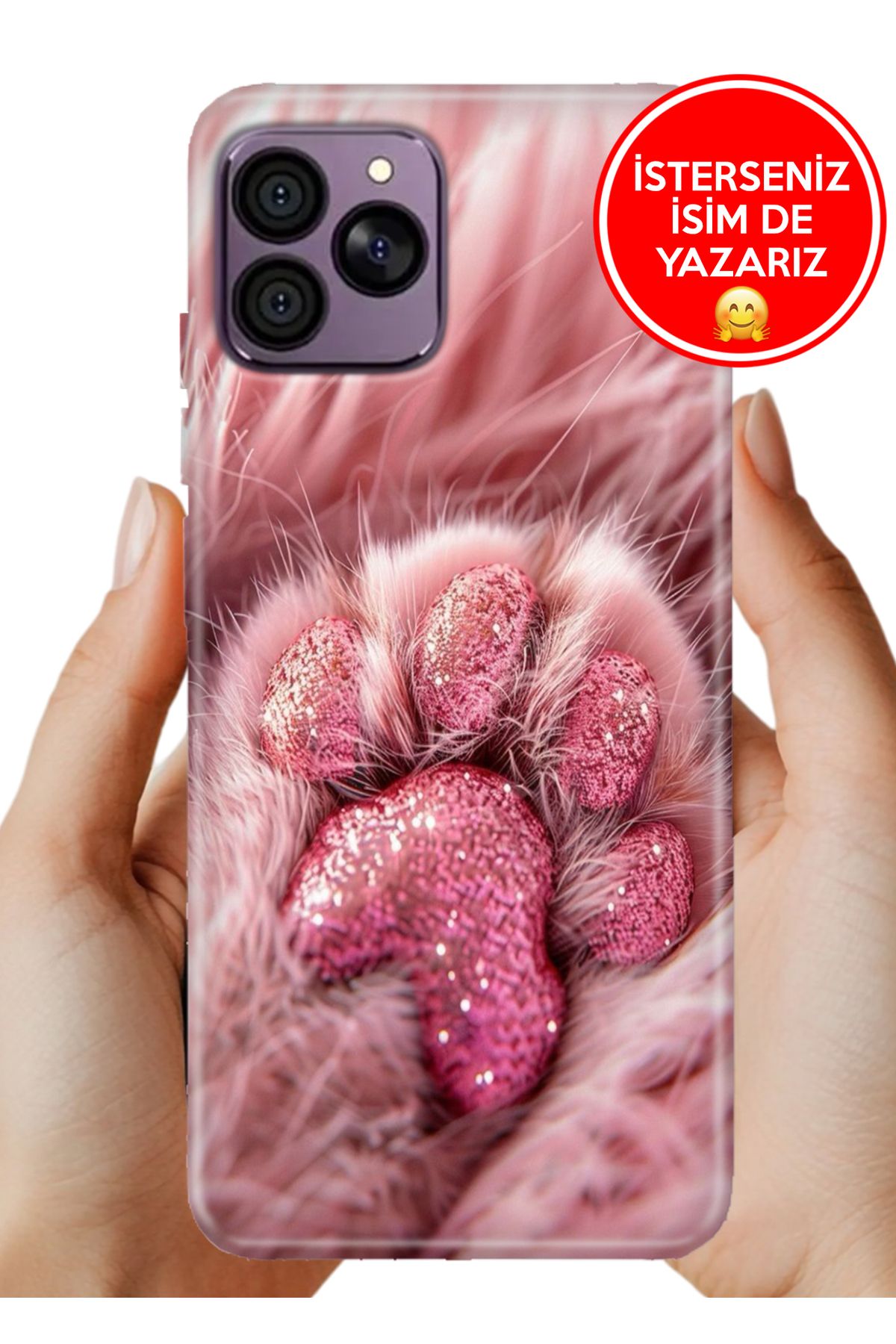 Hikıng A41 Kılıf Tam Rubber Esnek Silikon Full Koruma SüslüPaticik