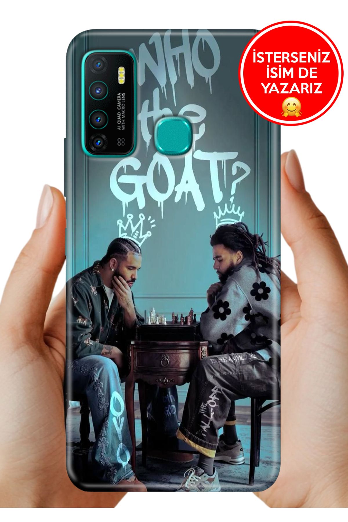 Cekuonline İnfinix Hot 9 Kılıf Hot 9 Goat 303