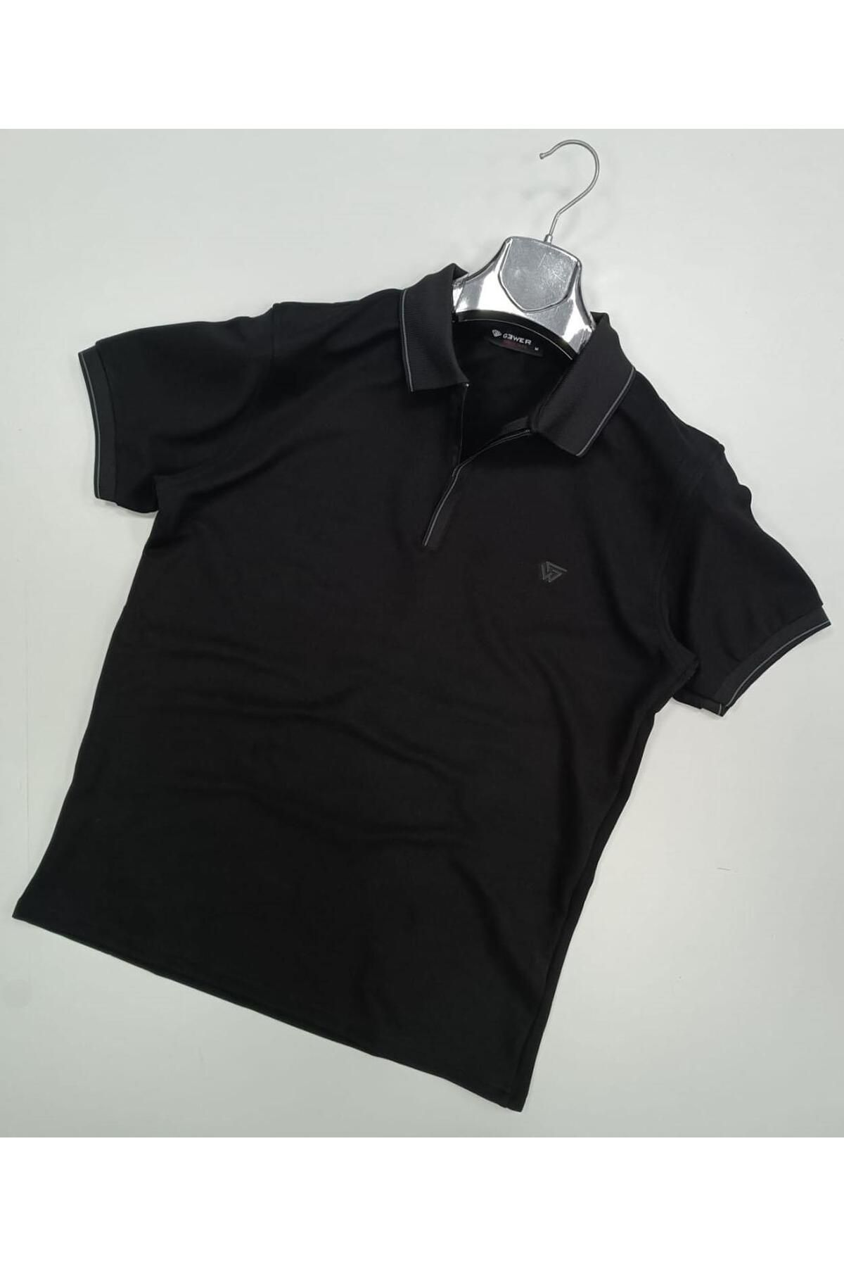 CLASSİCS MEN Gewer Slim Fit Erkek Kısa Kol Polo Yaka Tshirt - 7317