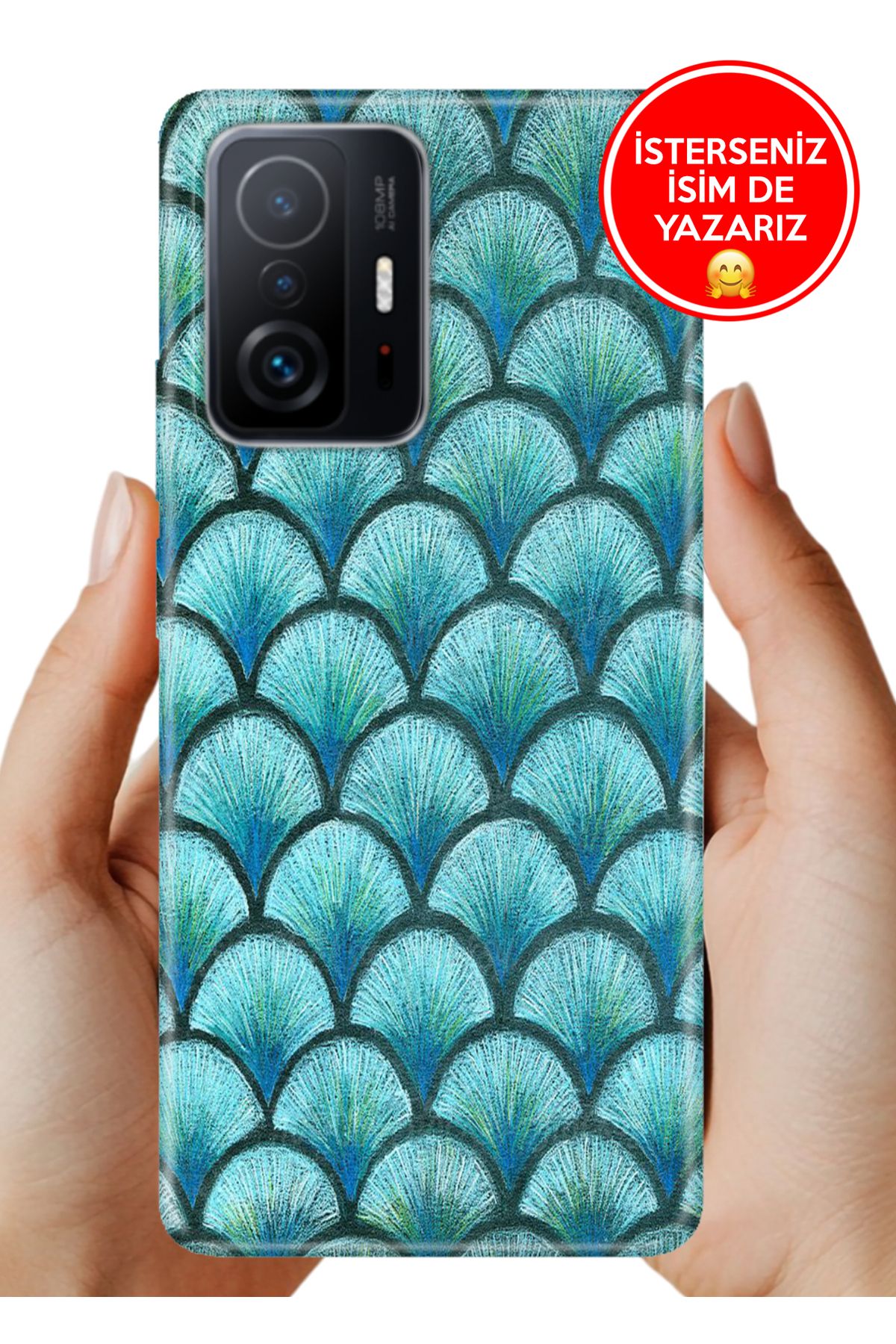 Cekuonline Xiaomi Mi 11T- 11T Pro Kılıf Fishscale468