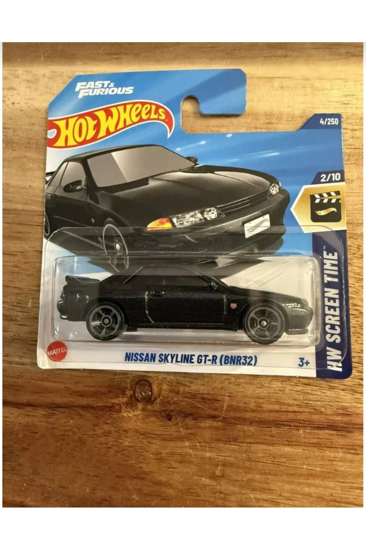 HOT WHEELS Fast And Furious Nissan Skyline GT-R(BNR32) Siyah
