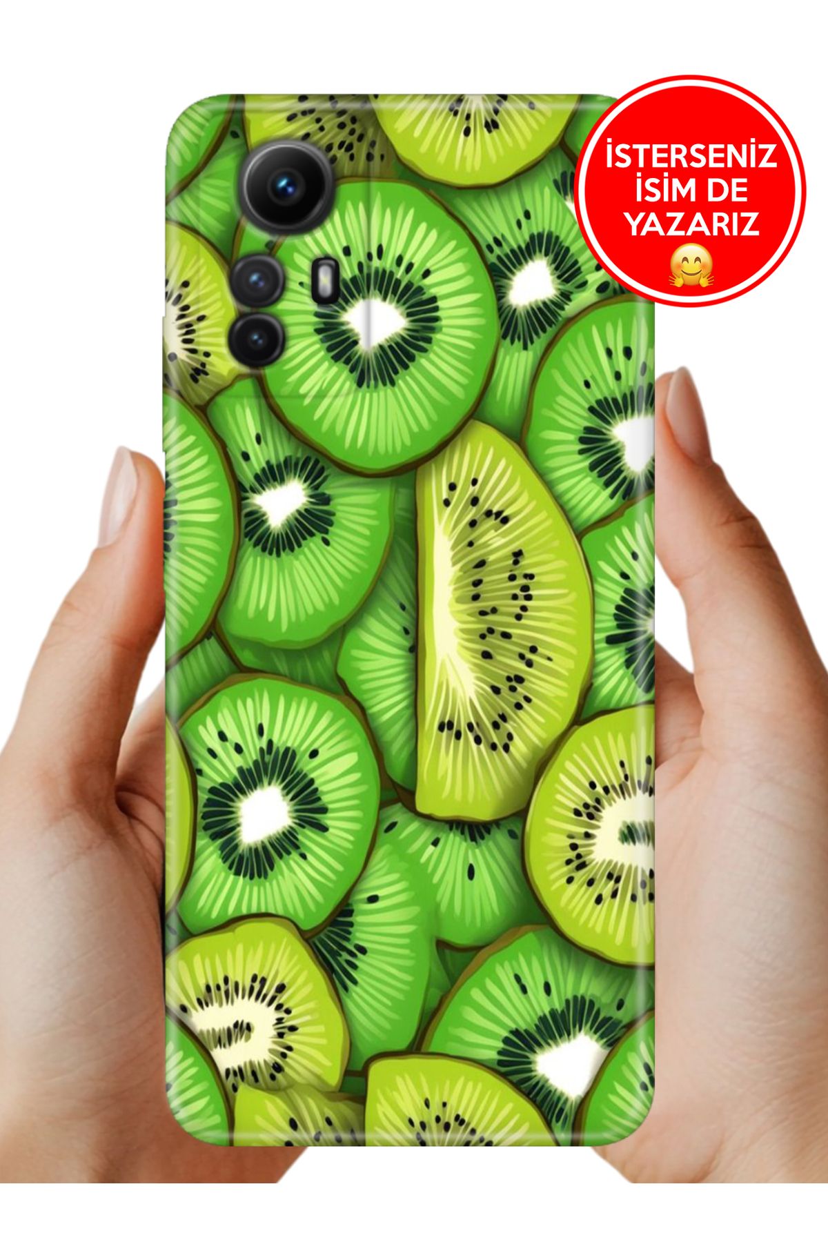 Cekuonline Xiaomi Redmi Note 12s Kılıf Kamera Korumalı Full Desen Arka Silikon Kivilogy