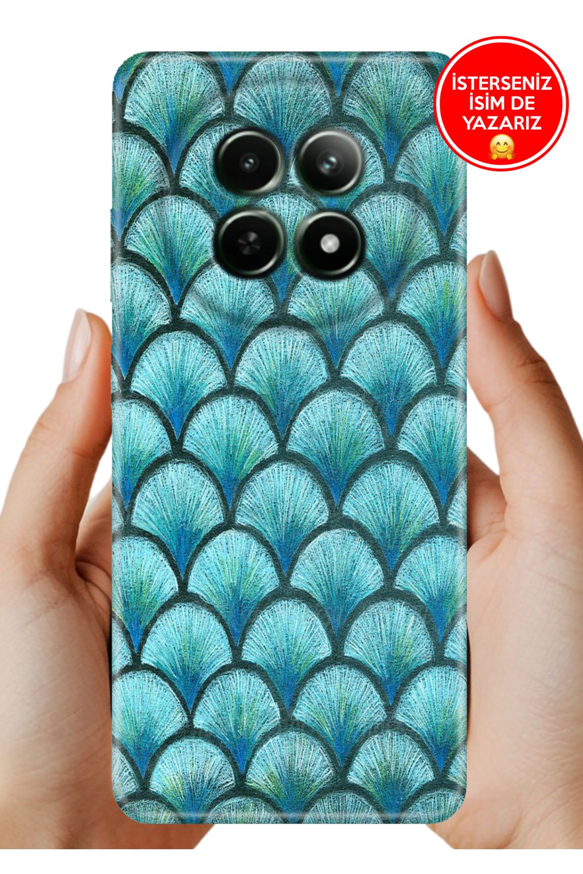 realme 12+ Plus Kılıf Fishscale468