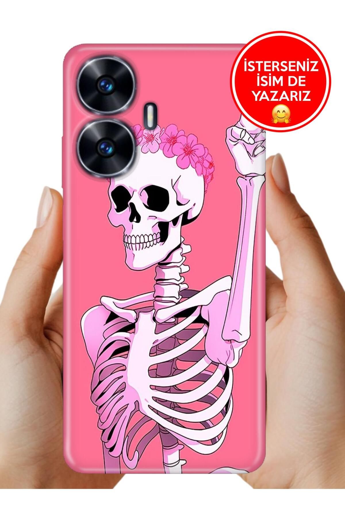 realme C55 Kılıf Kamera Koruma Vip-Seri Esnek Silikon Missskull