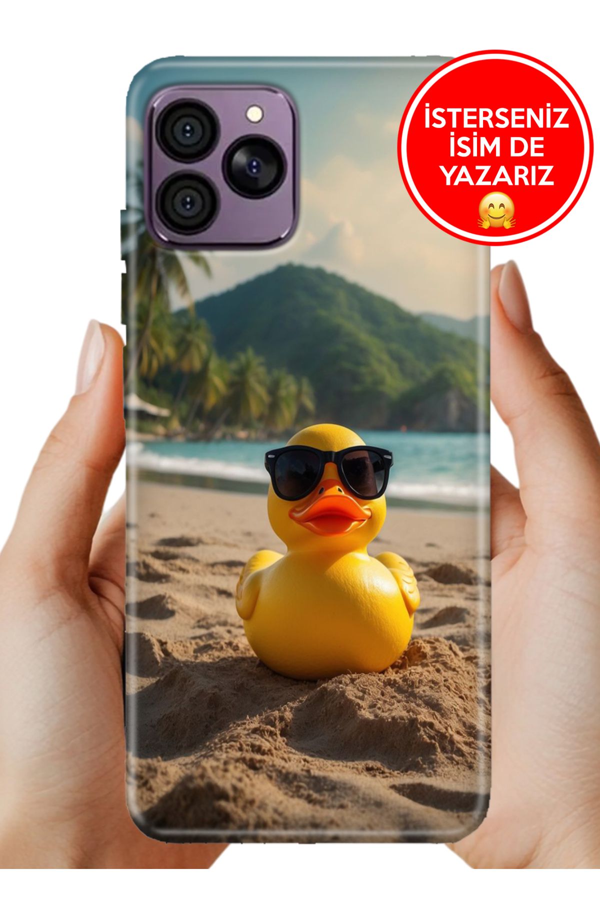 Hikıng A41 Kılıf Telefon Kılıfı Tasarım Kapak Yaz Güzeli