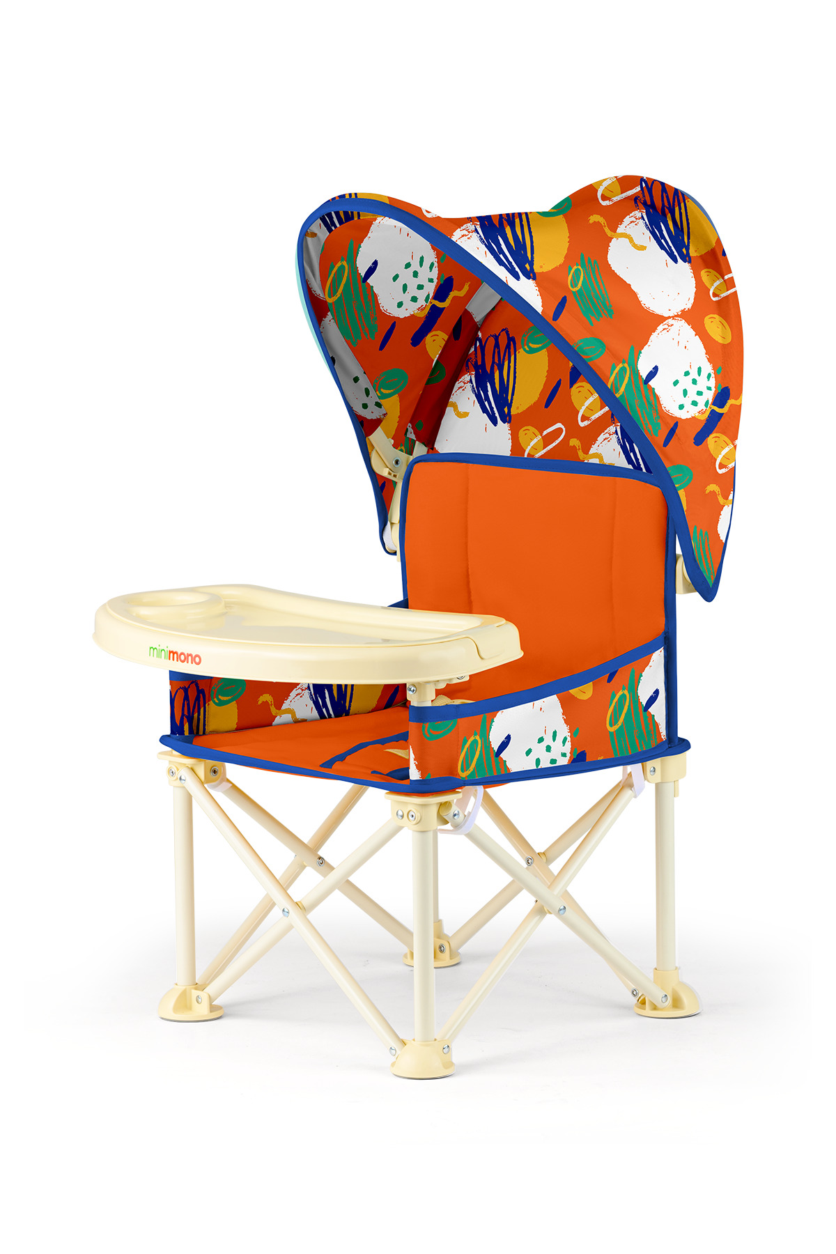 Minimono PlusUp Tenteli 0-4 Yaş Portatif Katlanır - Yükseltici Mama Sandalyesi fotoğrafı 7 (önizleme)