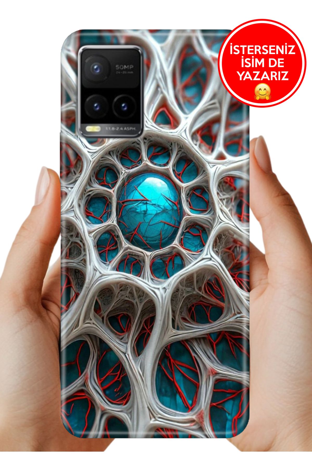 Cekuonline Vivo Y32 / Y33S Uyumlu Kılıf Genetik