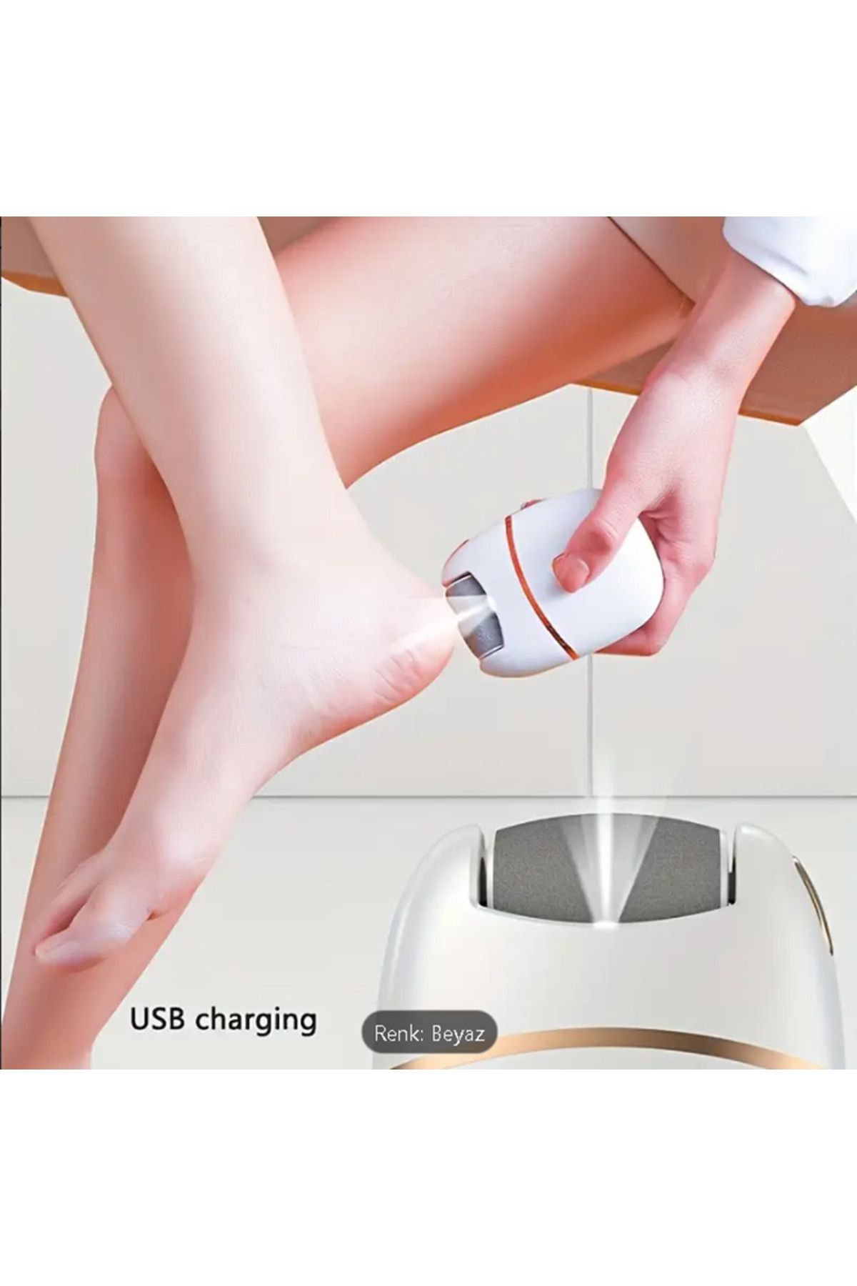 CHAHAN TOPUK TÖRPÜSÜ USB ŞARJLI VE 2 YEDEK BAŞLIKLI
