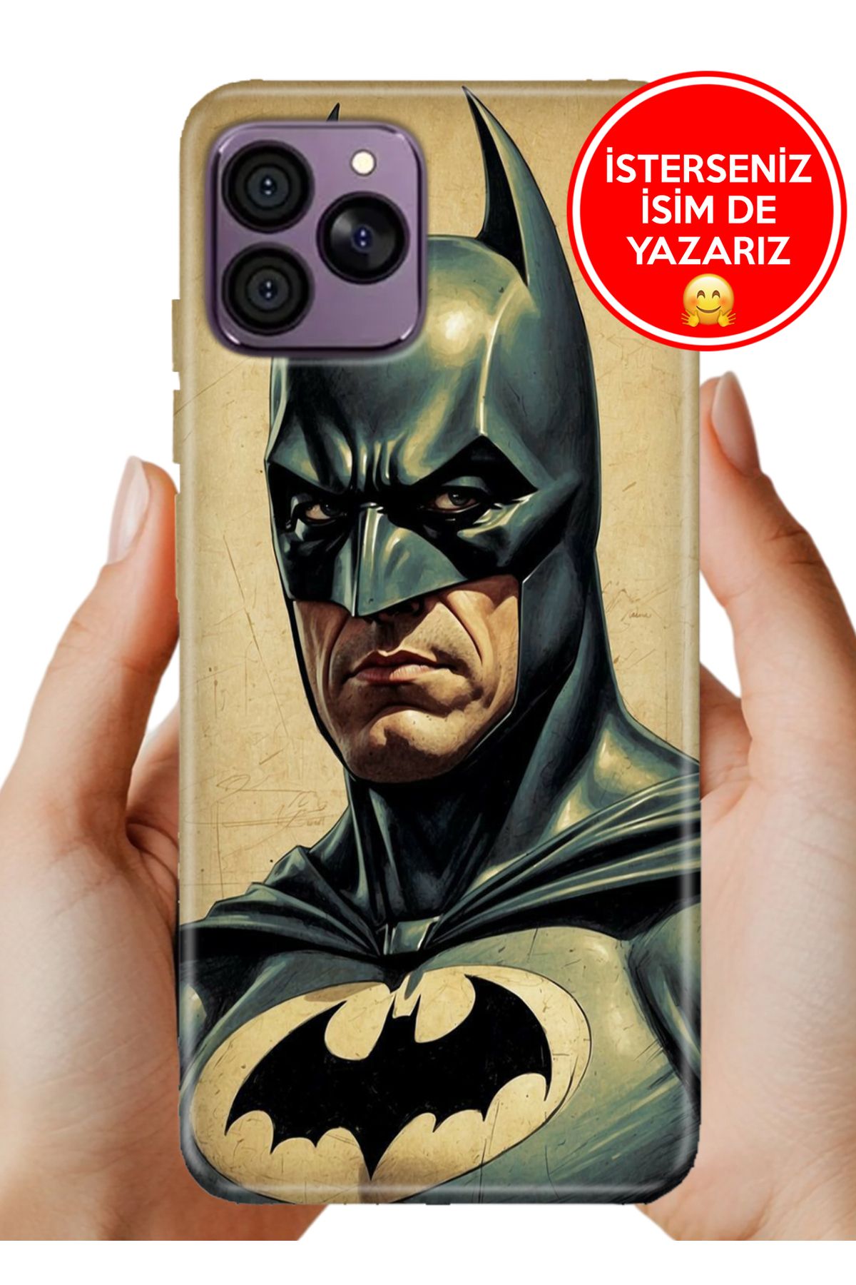Hikıng A41 Kılıf Desenli Baskılı Kamera Korumalı Silikon Bruce