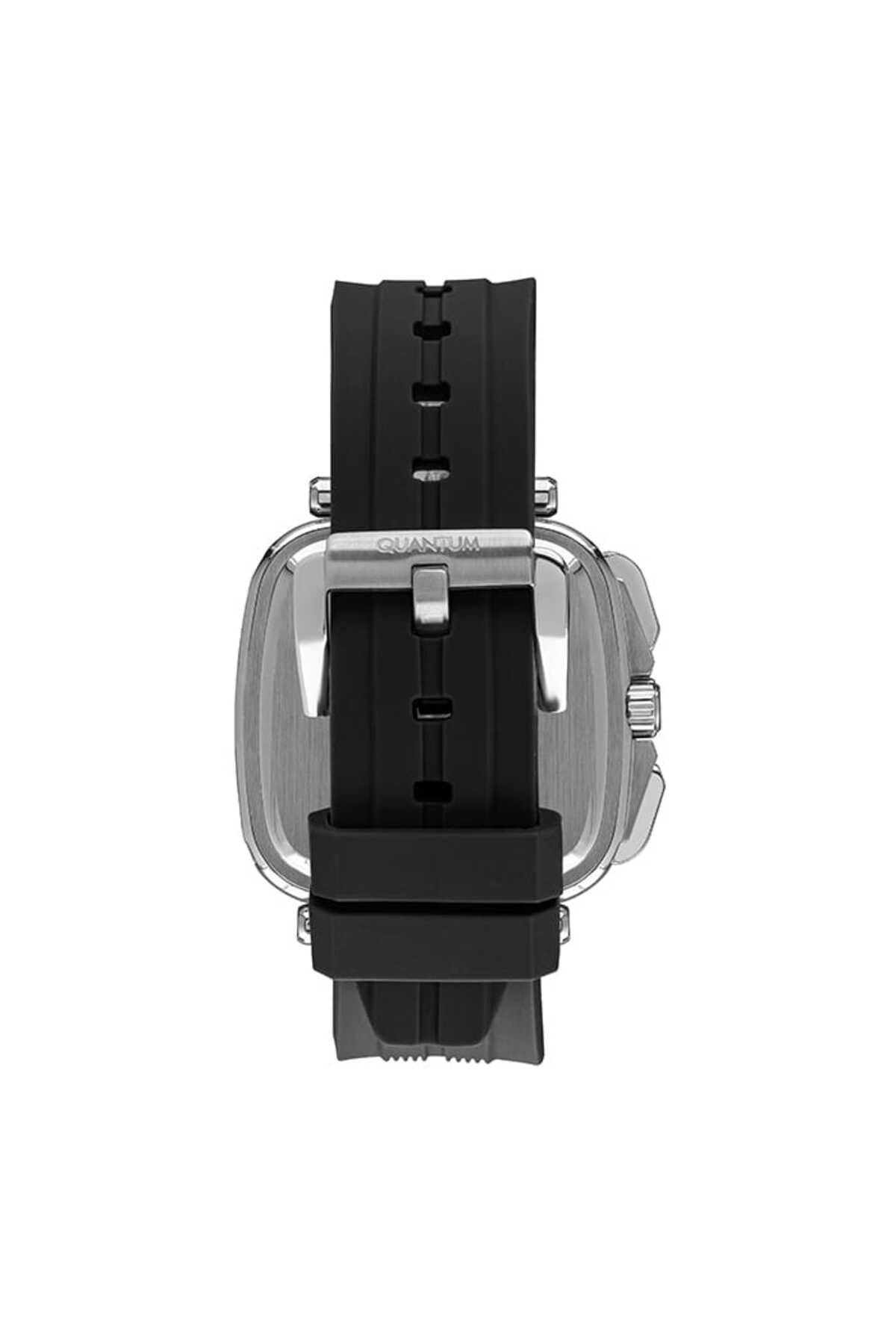 Quantum-Quantum Men's Multi Function Black Dial Watch - PWG1014.351 3