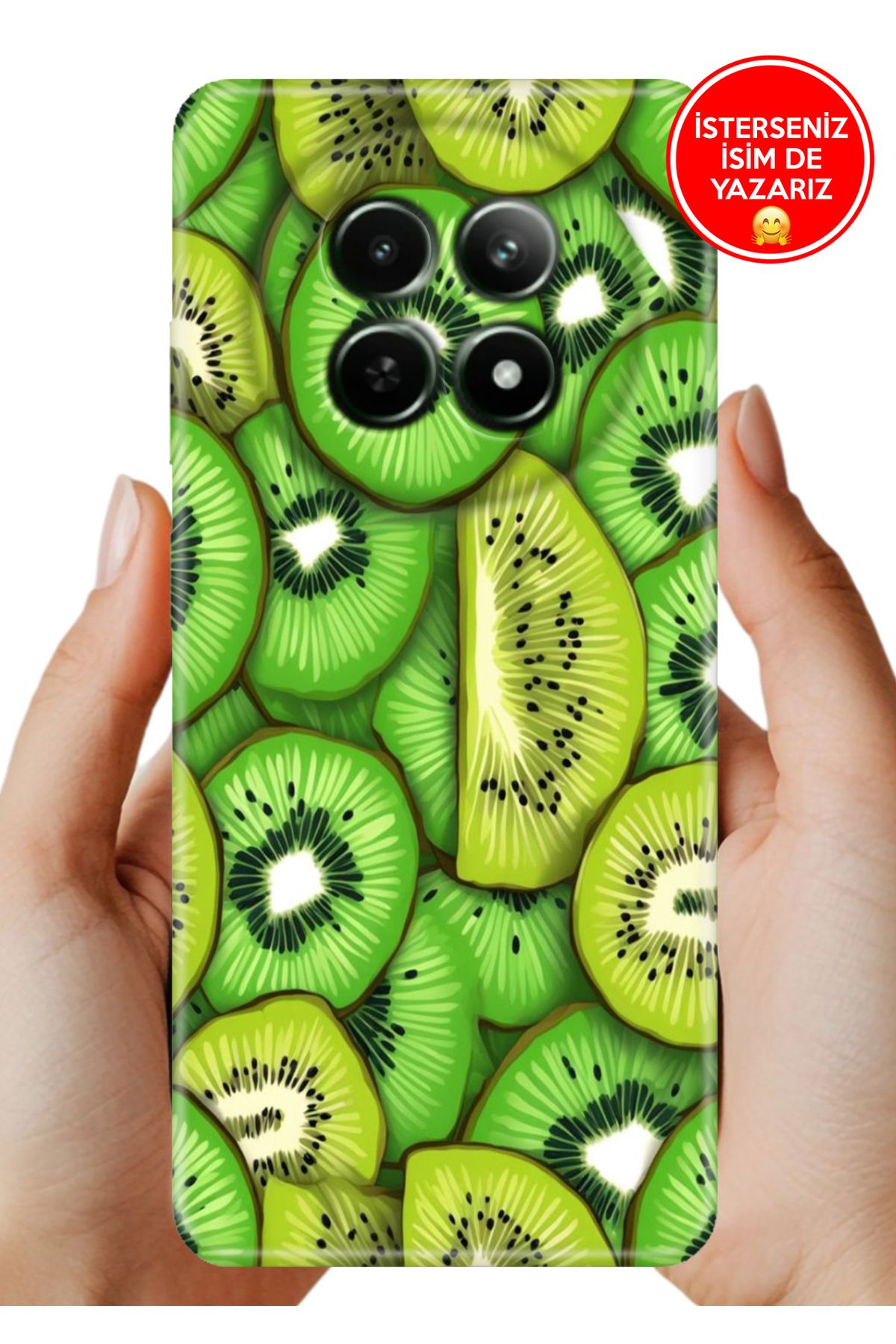 realme 12+ Plus Kılıf Kamera Korumalı Full Desen Arka Silikon Kivilogy
