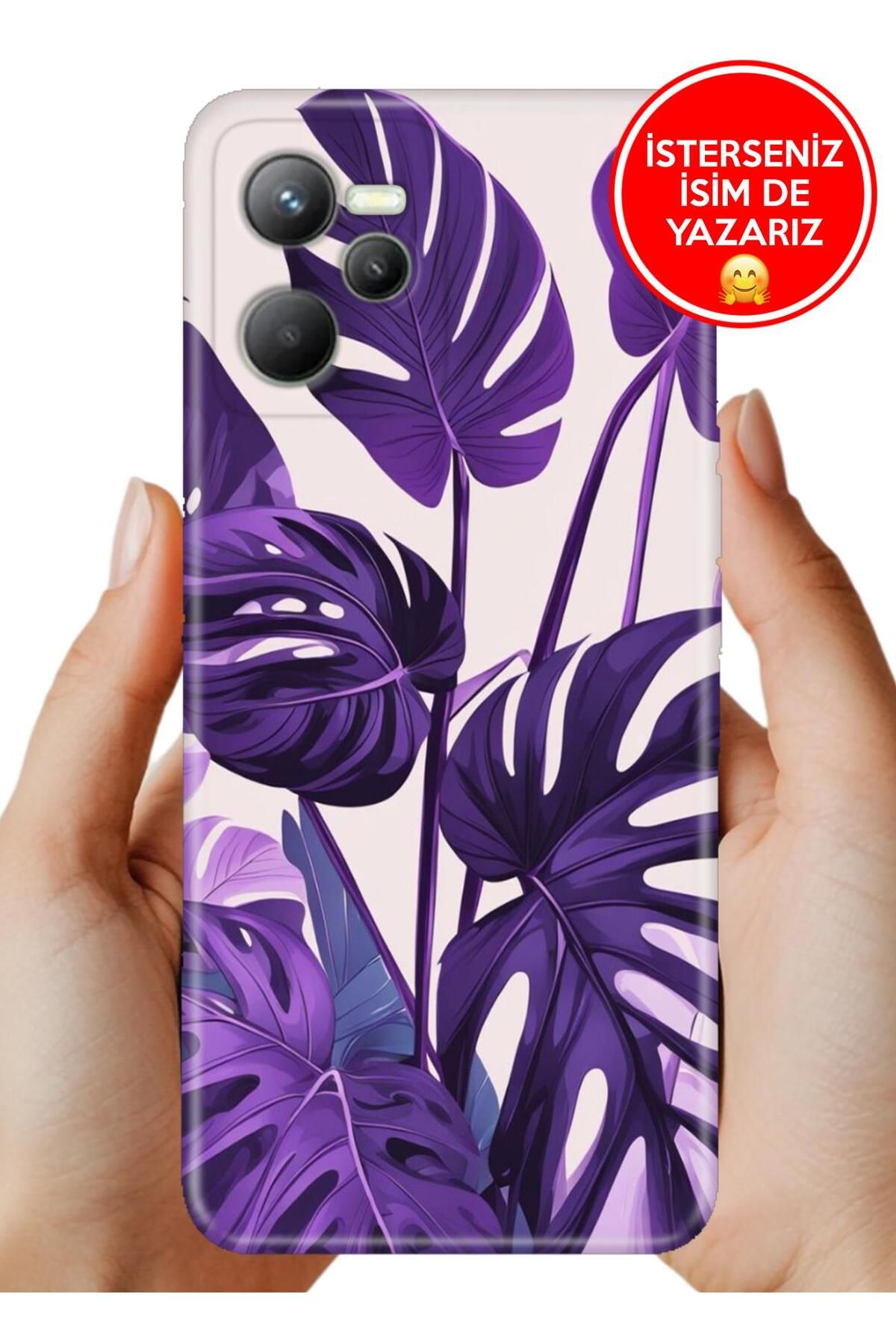 realme C35 Kılıf Kamera Koruma Vip-Seri Esnek Silikon Momo Orman