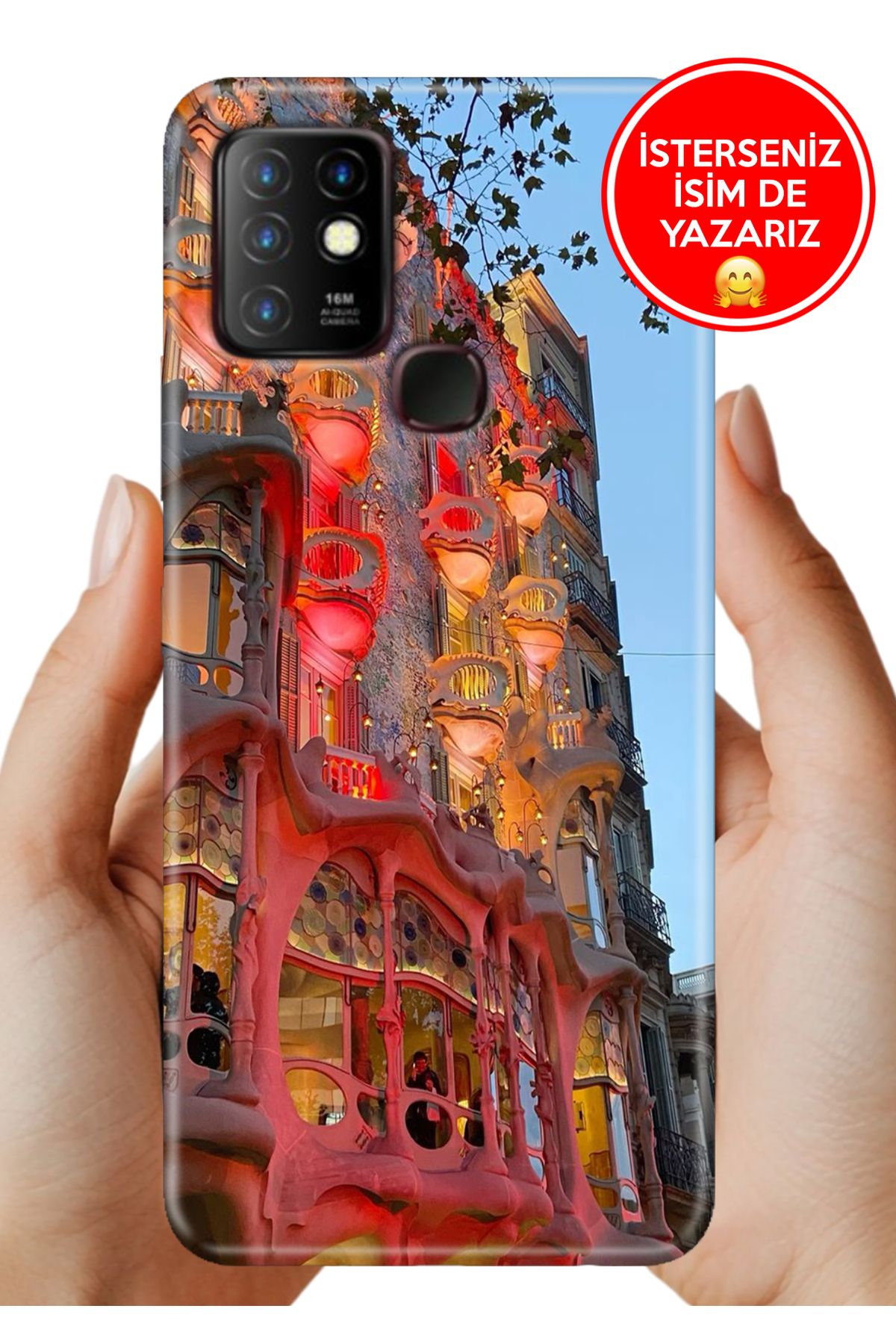 Cekuonline İnfinix Hot 10 Kılıf Gaudi-Eser