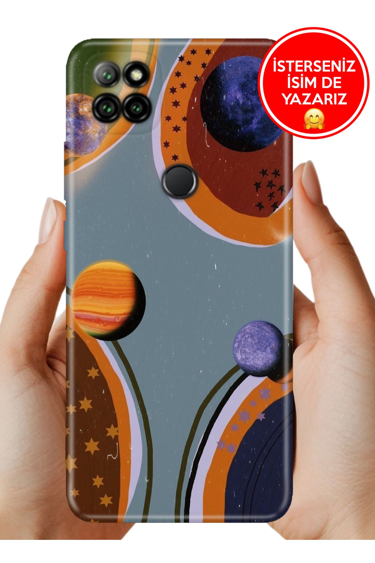 Cekuonline Casper Via E30 Kılıf Telefon Kılıfı Tasarım Kapak Yapay Gezegen