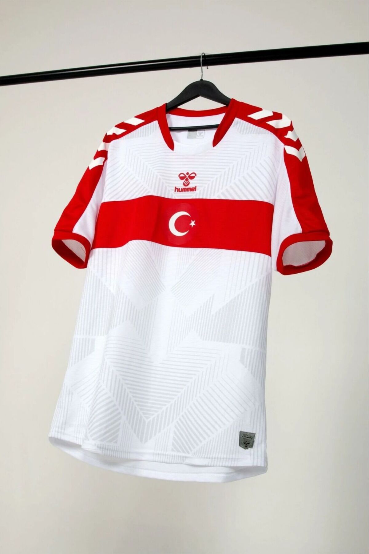 hummel Türkiye Milli Takım Forma Beyaz-(İSİM VE NUMARA YAZILIR)