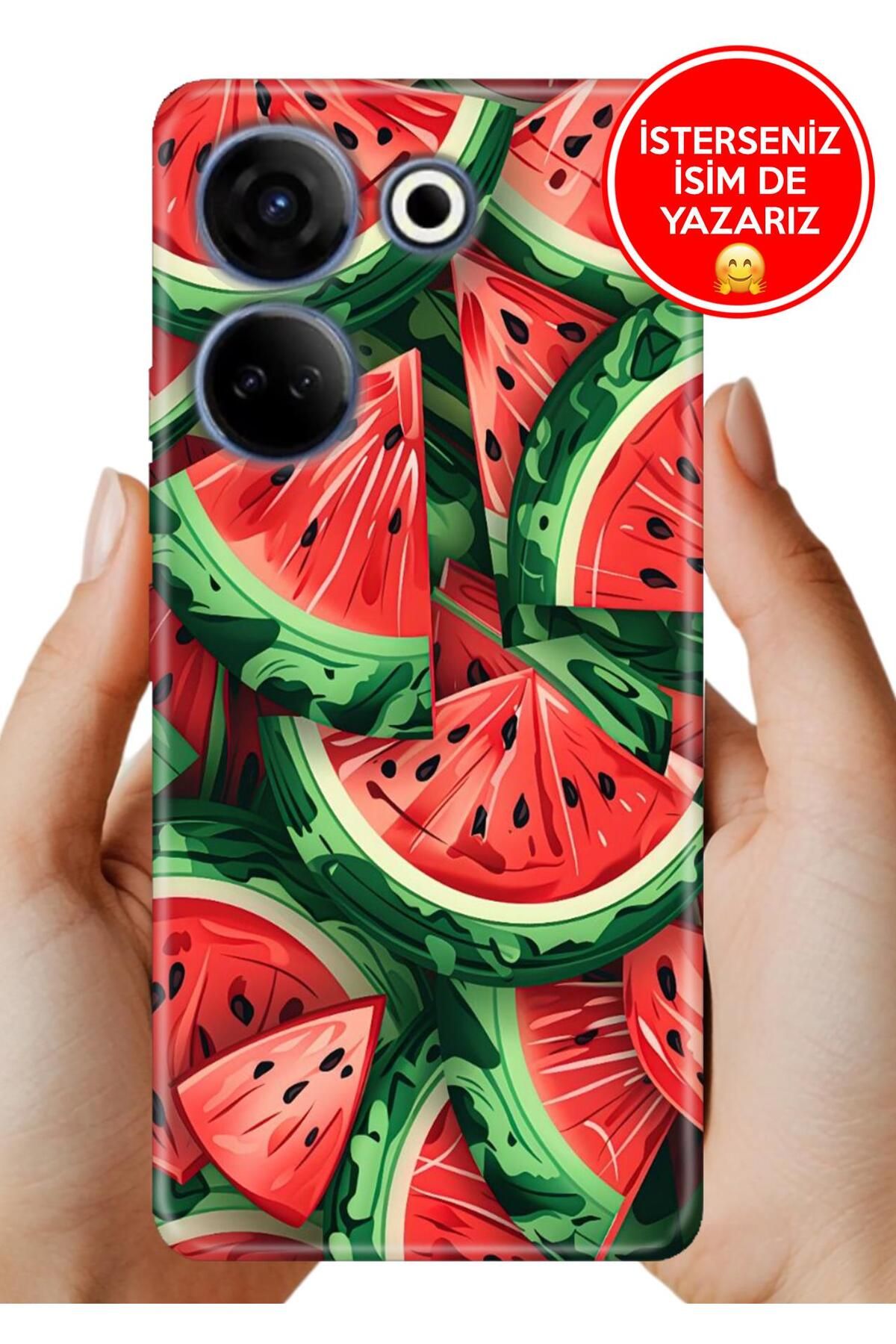 TECNO Camon 20 (CK6n) Kılıf Telefon Kılıfı Tasarım Kapak Wmelon