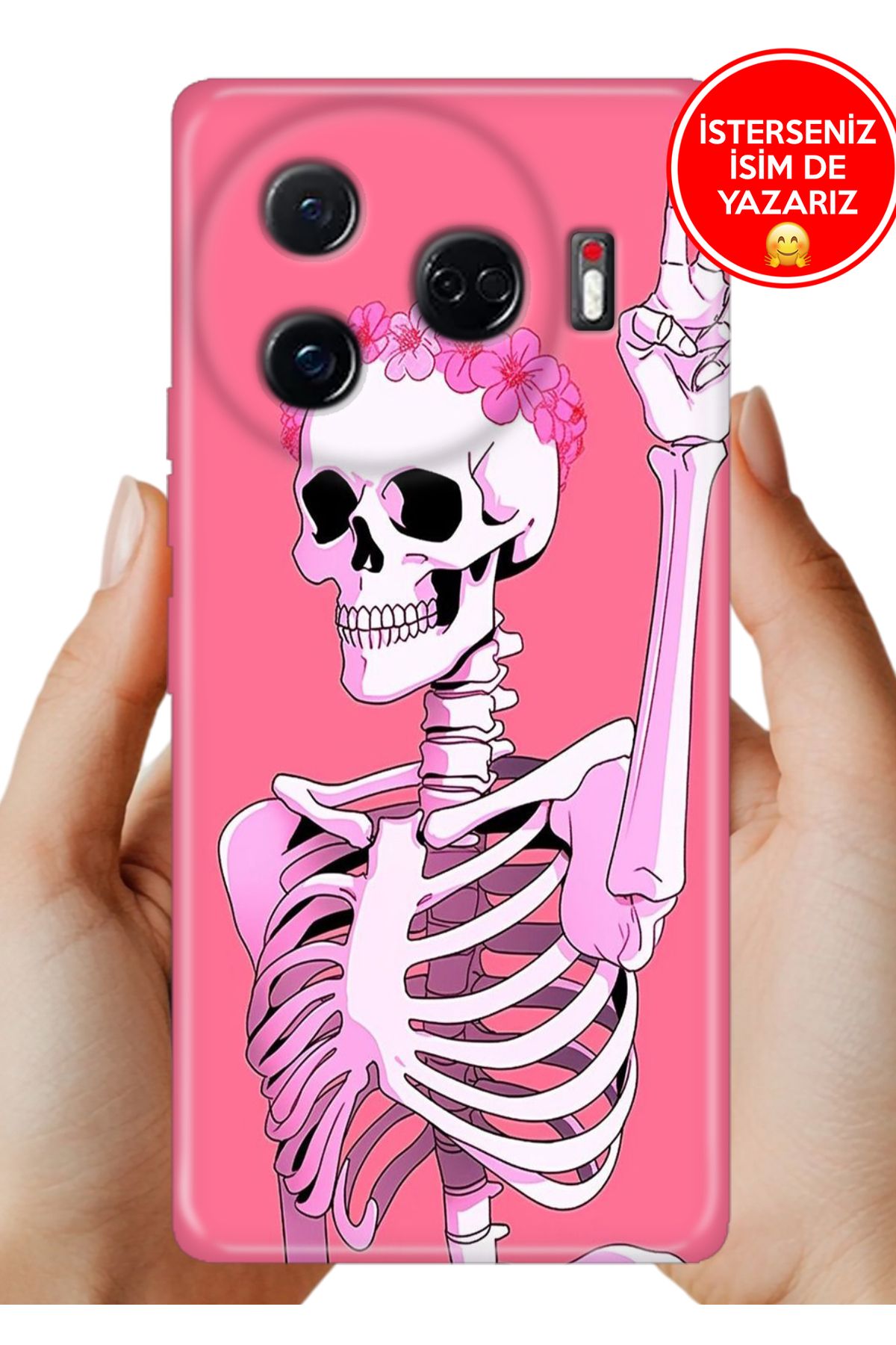 TECNO Camon 30 Pro Kılıf Kamera Koruma Vip-Seri Esnek Silikon Missskull
